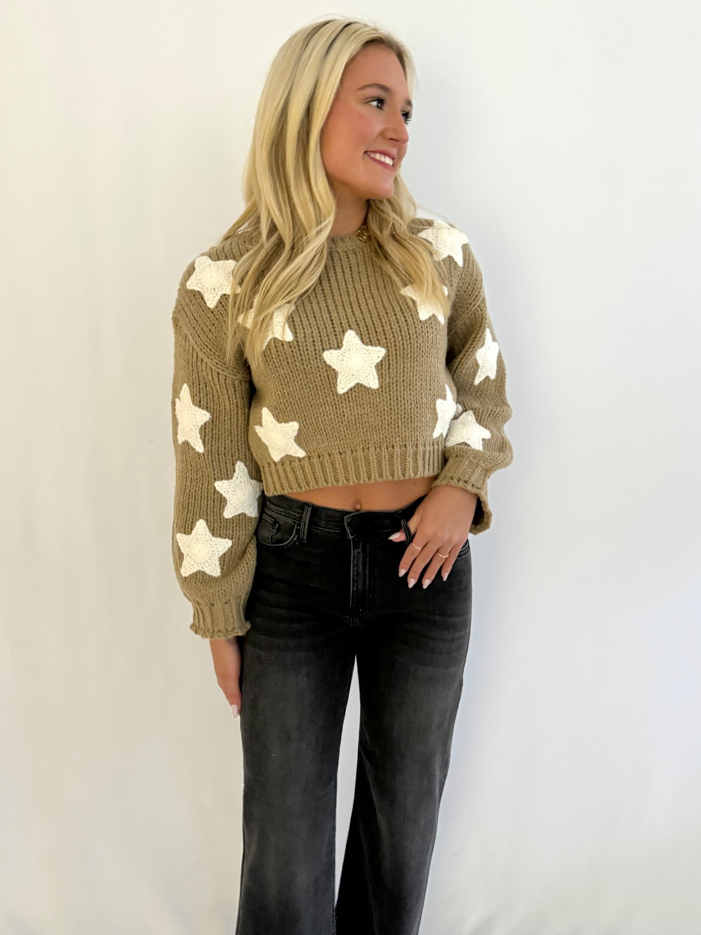 Chunky Star Sweater