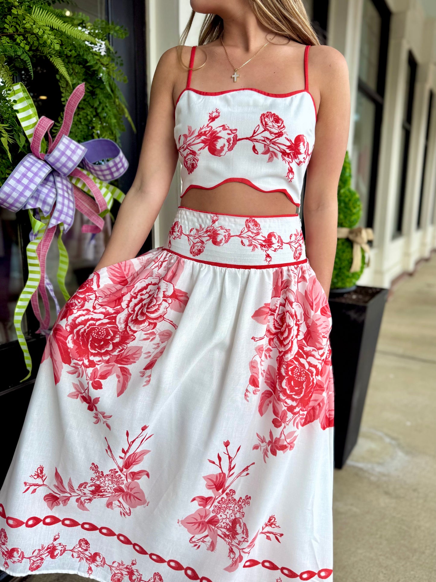 May Flower Skirt (2 colors)