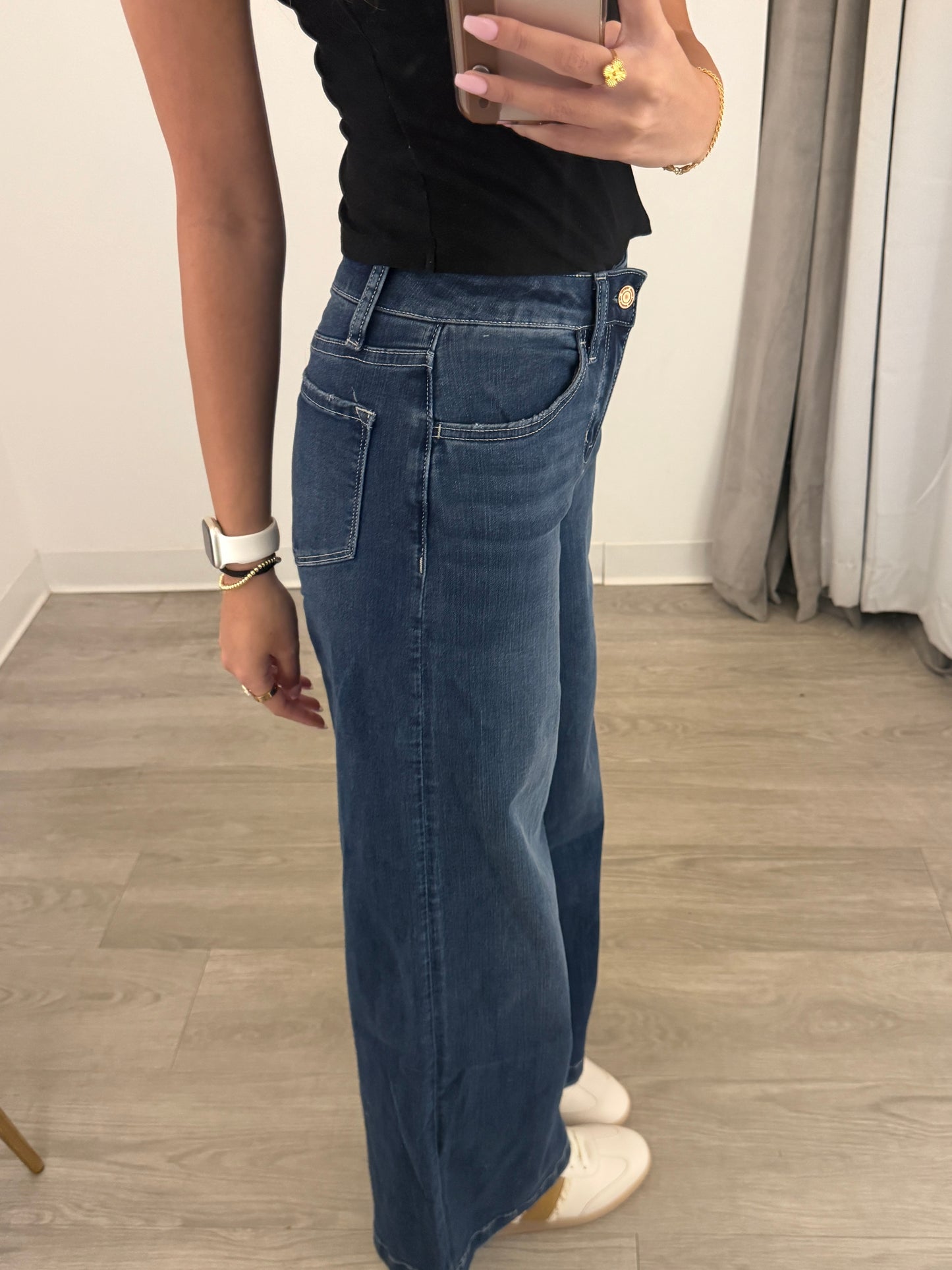 Mid Rise Palazzo Jean