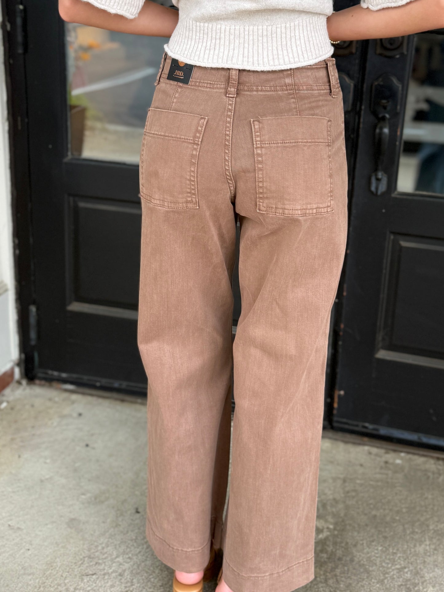 Vintage Brown Twill Trouser