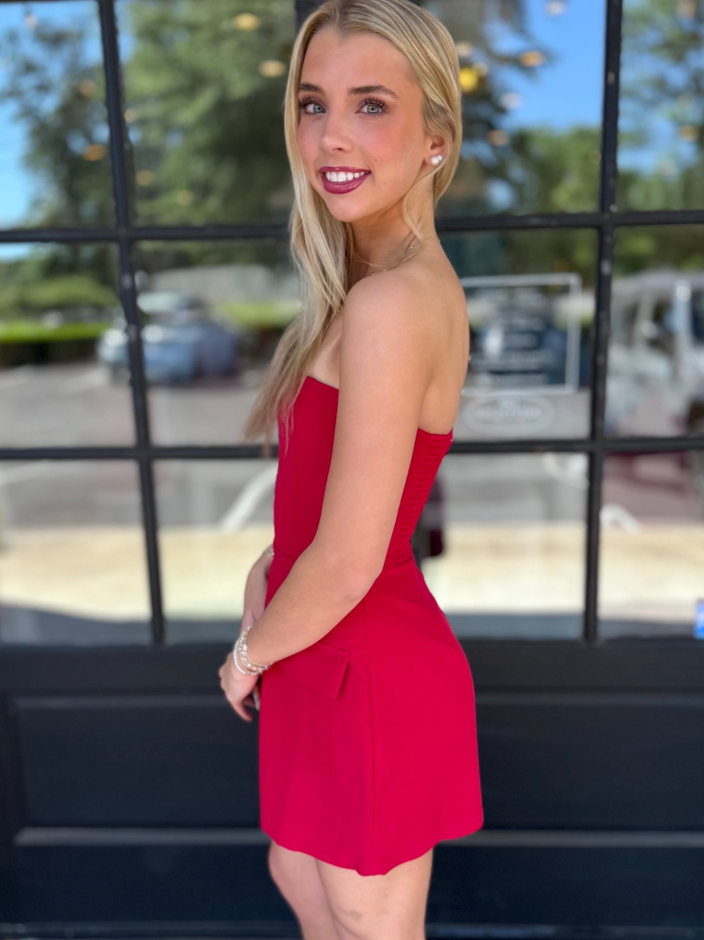 Strapless Casual Mini