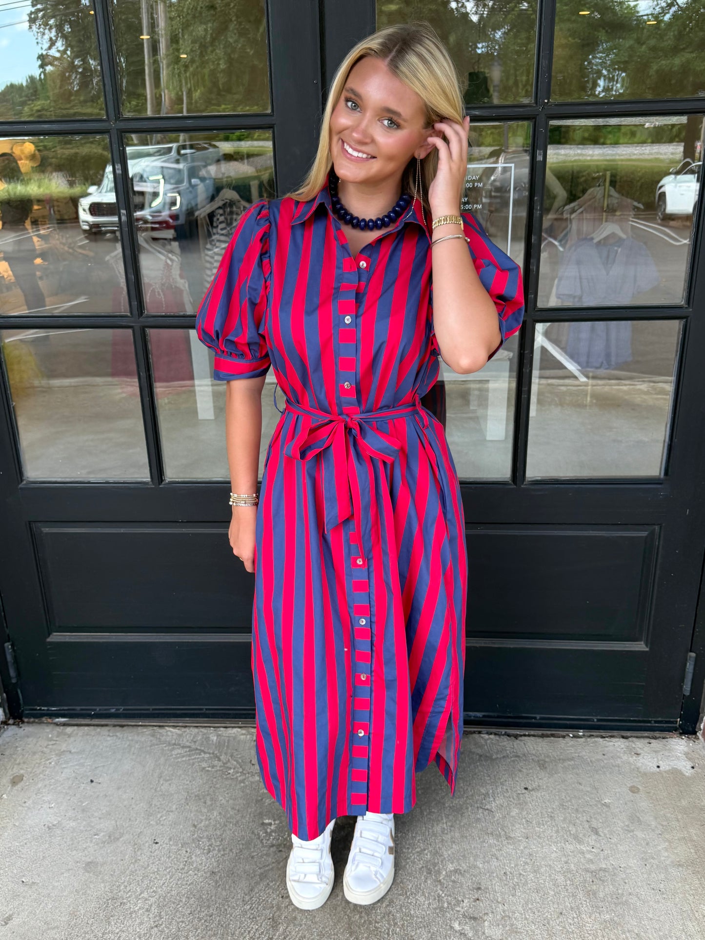 Ole Miss Stripe Maxi