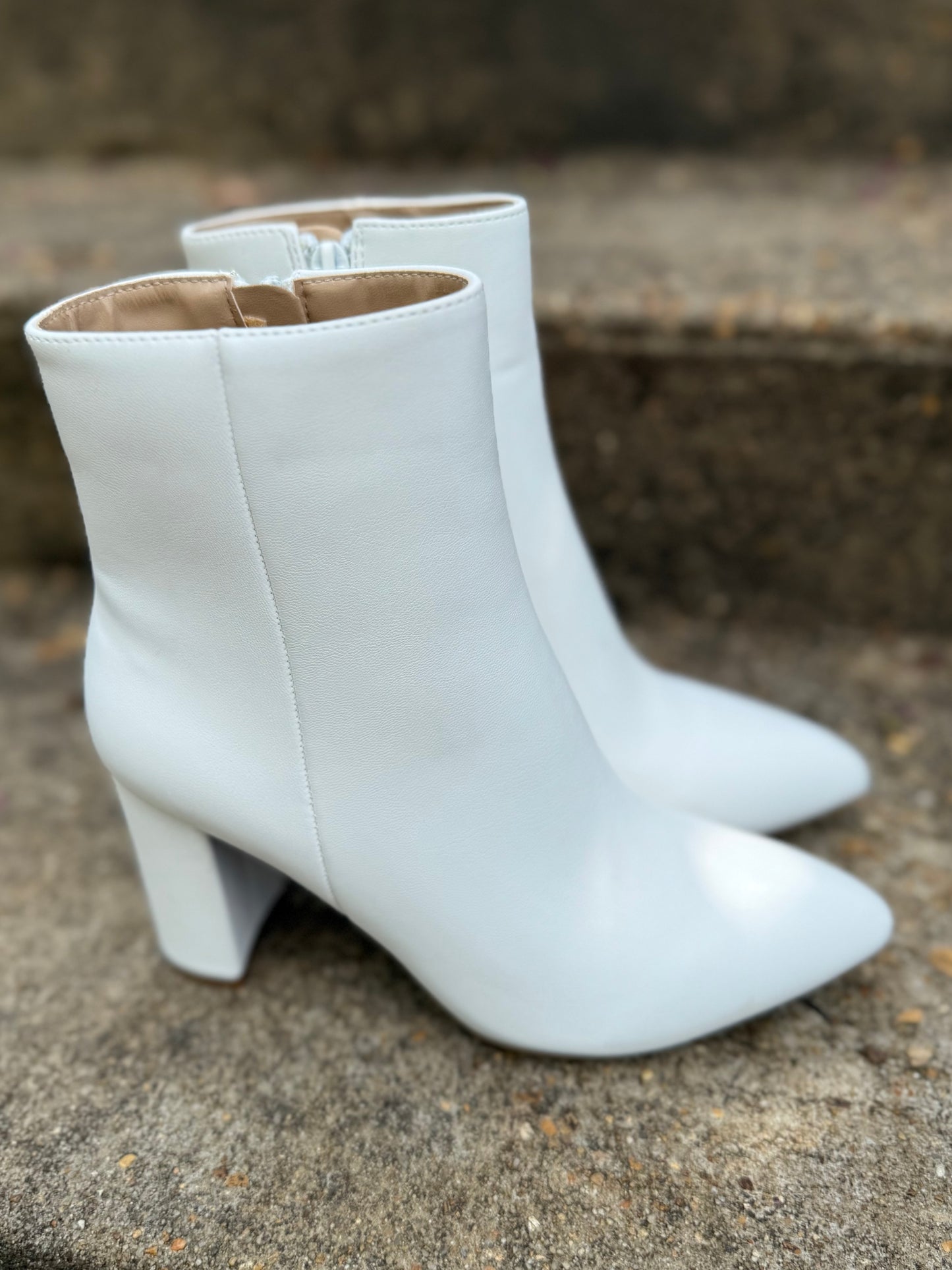 Tess Leather Point Bootie (3 colors)