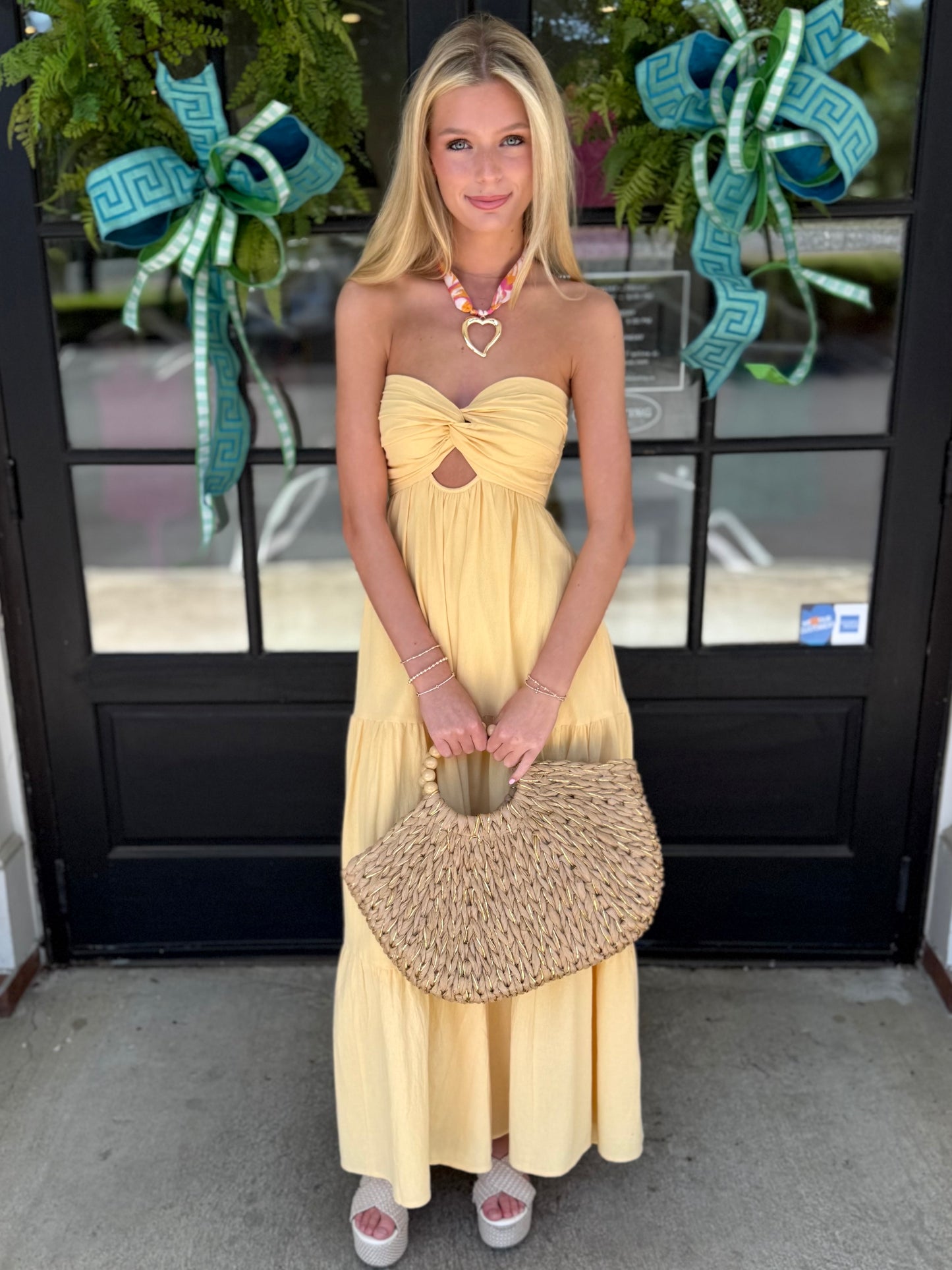 Strapless Honey Maxi
