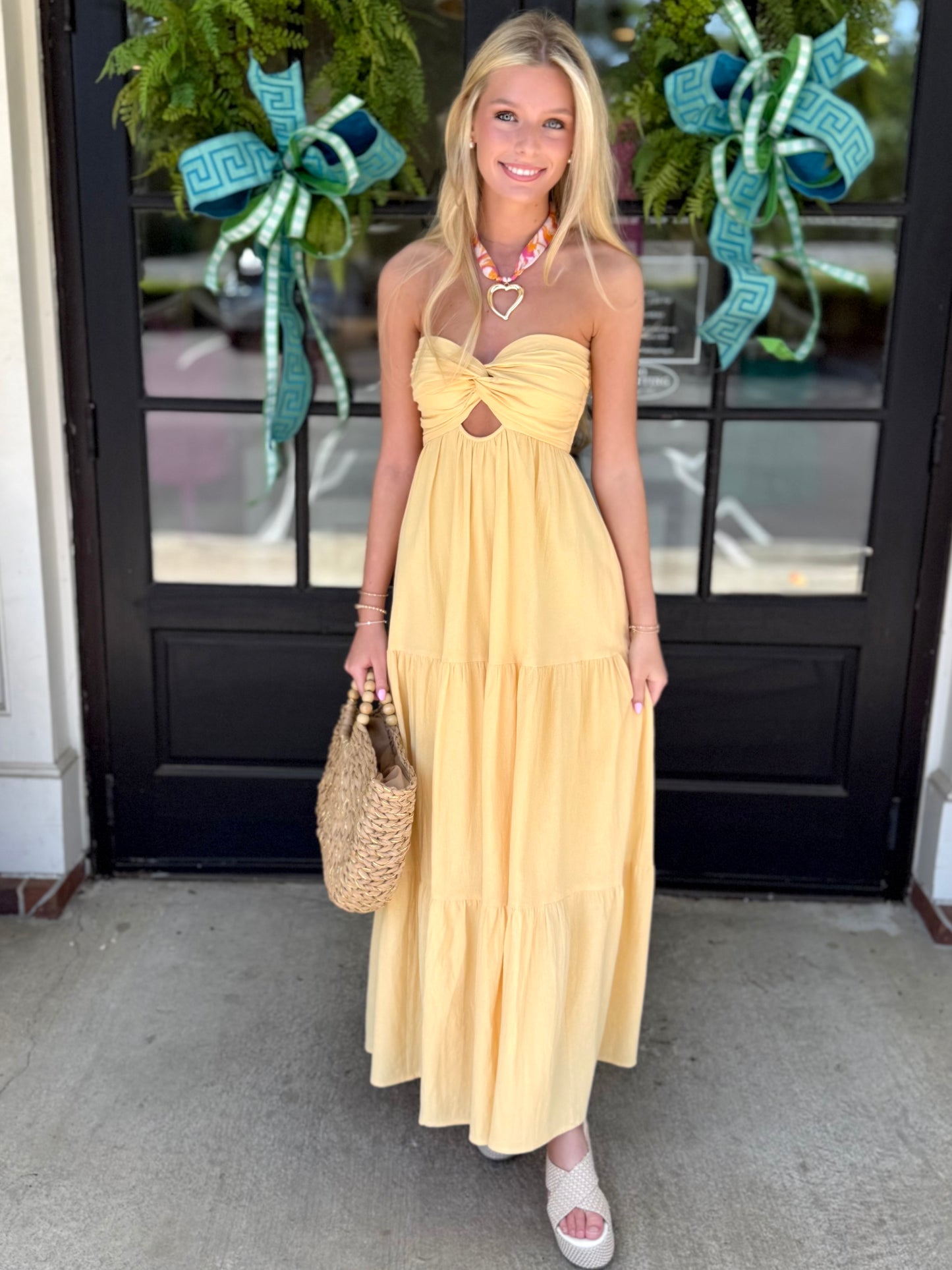 Strapless Honey Maxi