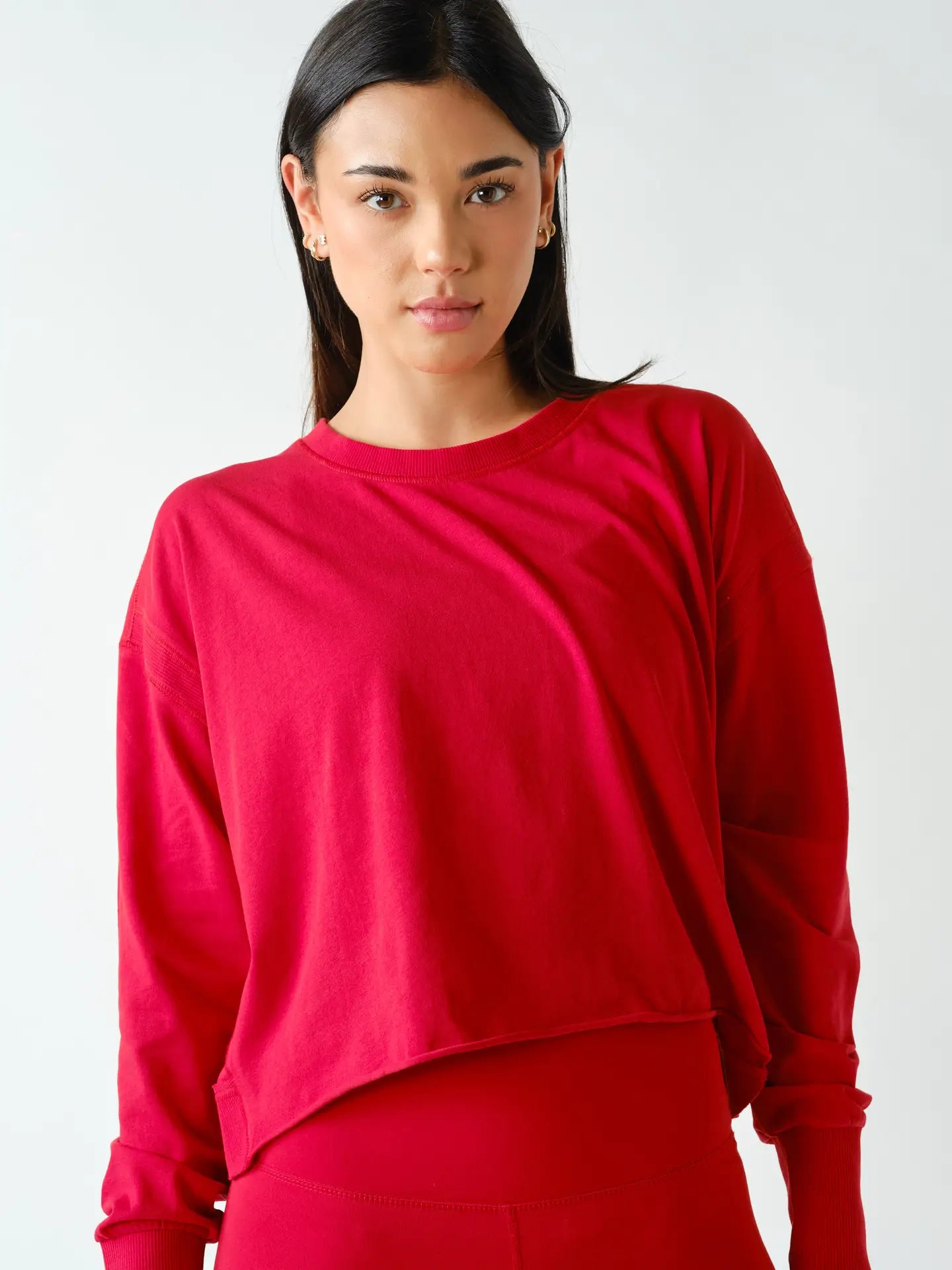 Cresent Open Back L/S Tee (2 colors)