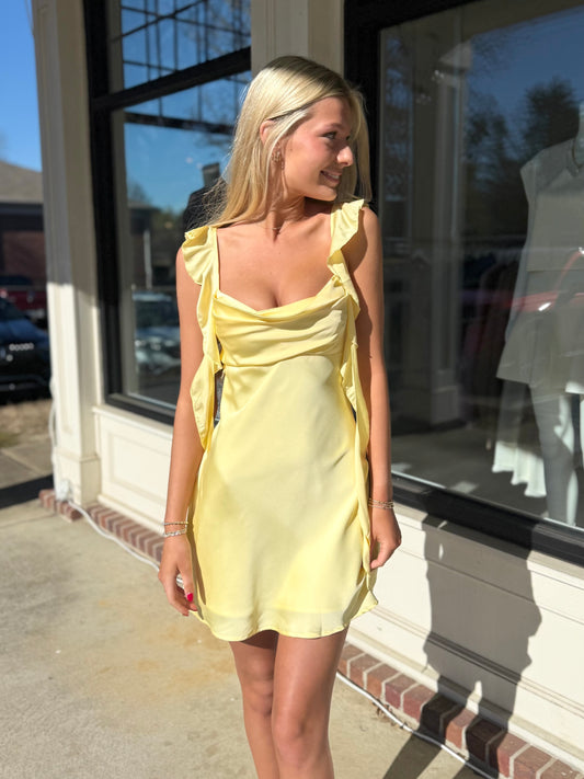 Isadora Yellow Ribbon Mini