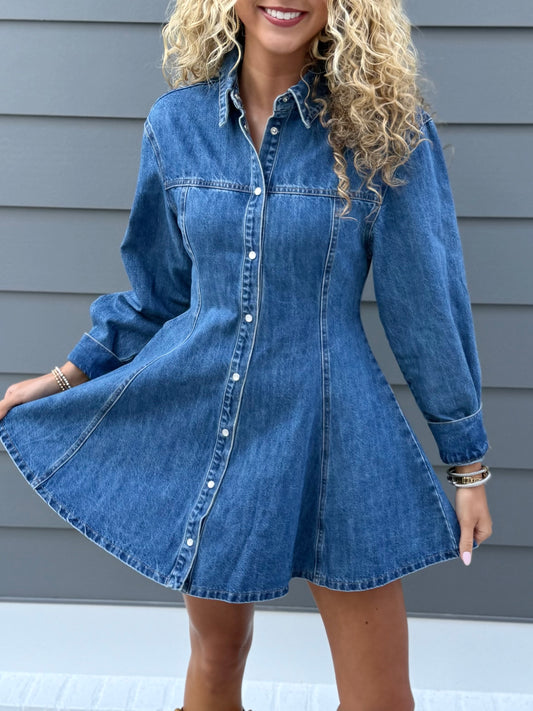 Cowgirl Denim Dress