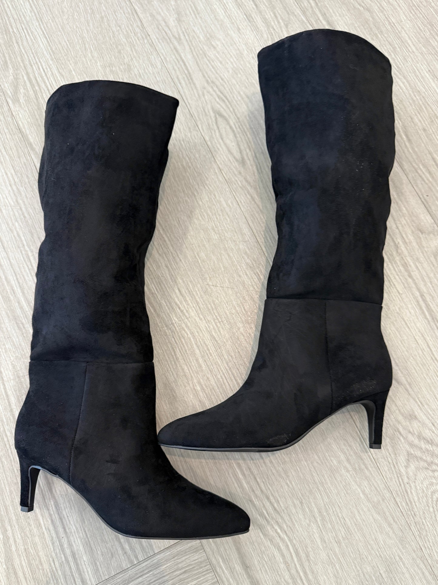 Stiletto Suede Knee High Boot (3 colors)