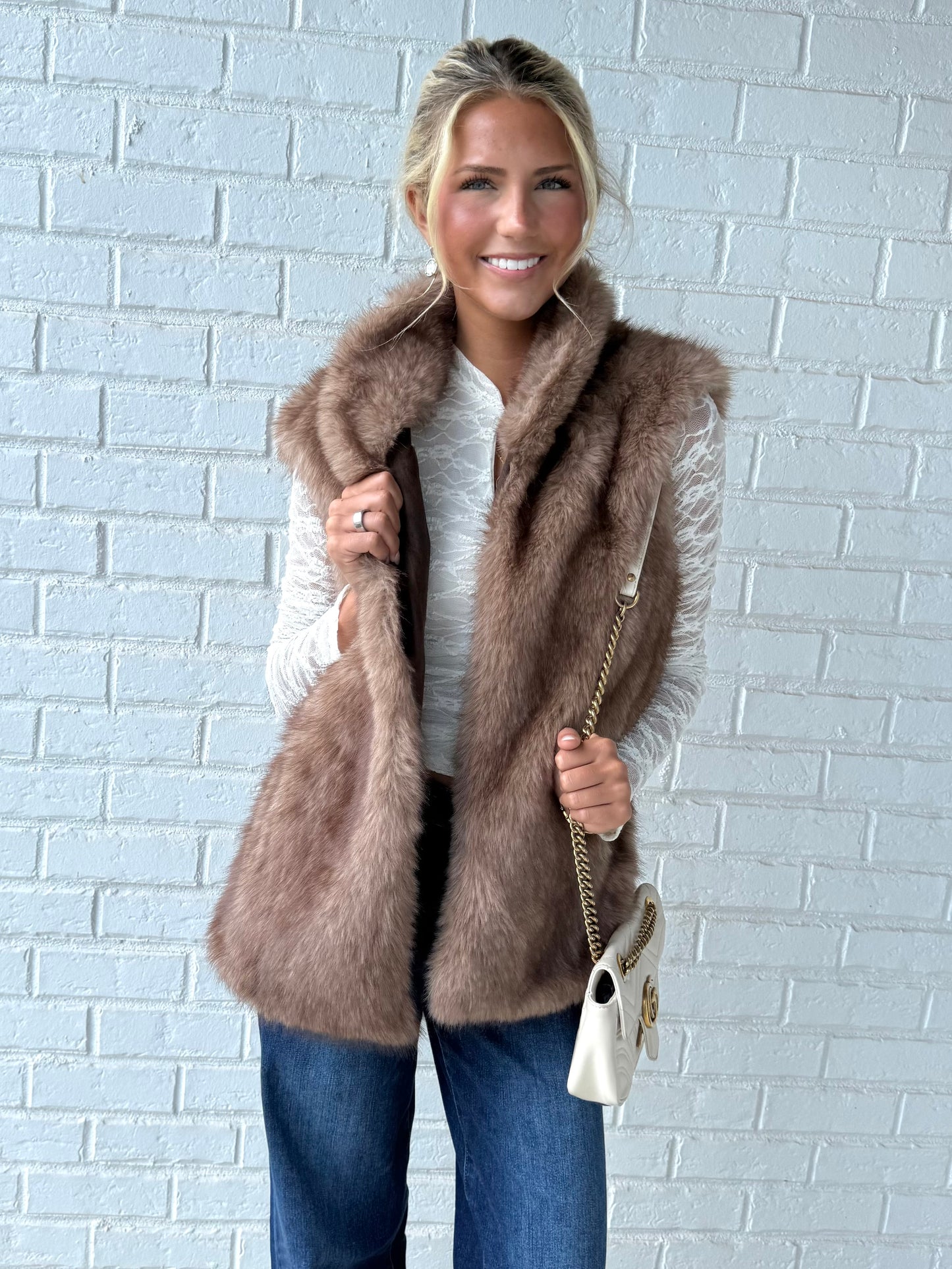 Casual Fur Vest (2 colors)