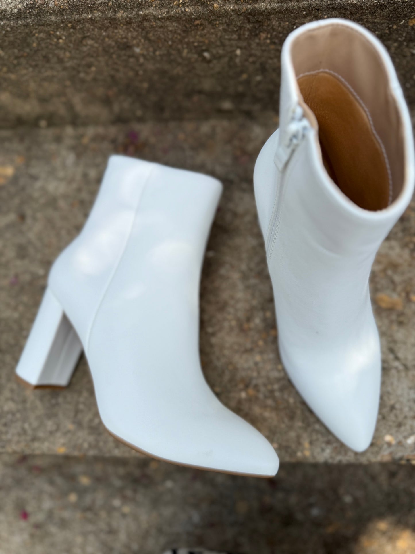 Tess Leather Point Bootie (3 colors)