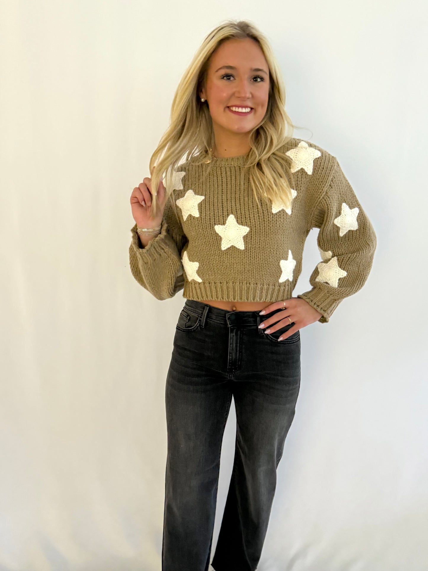 Chunky Star Sweater