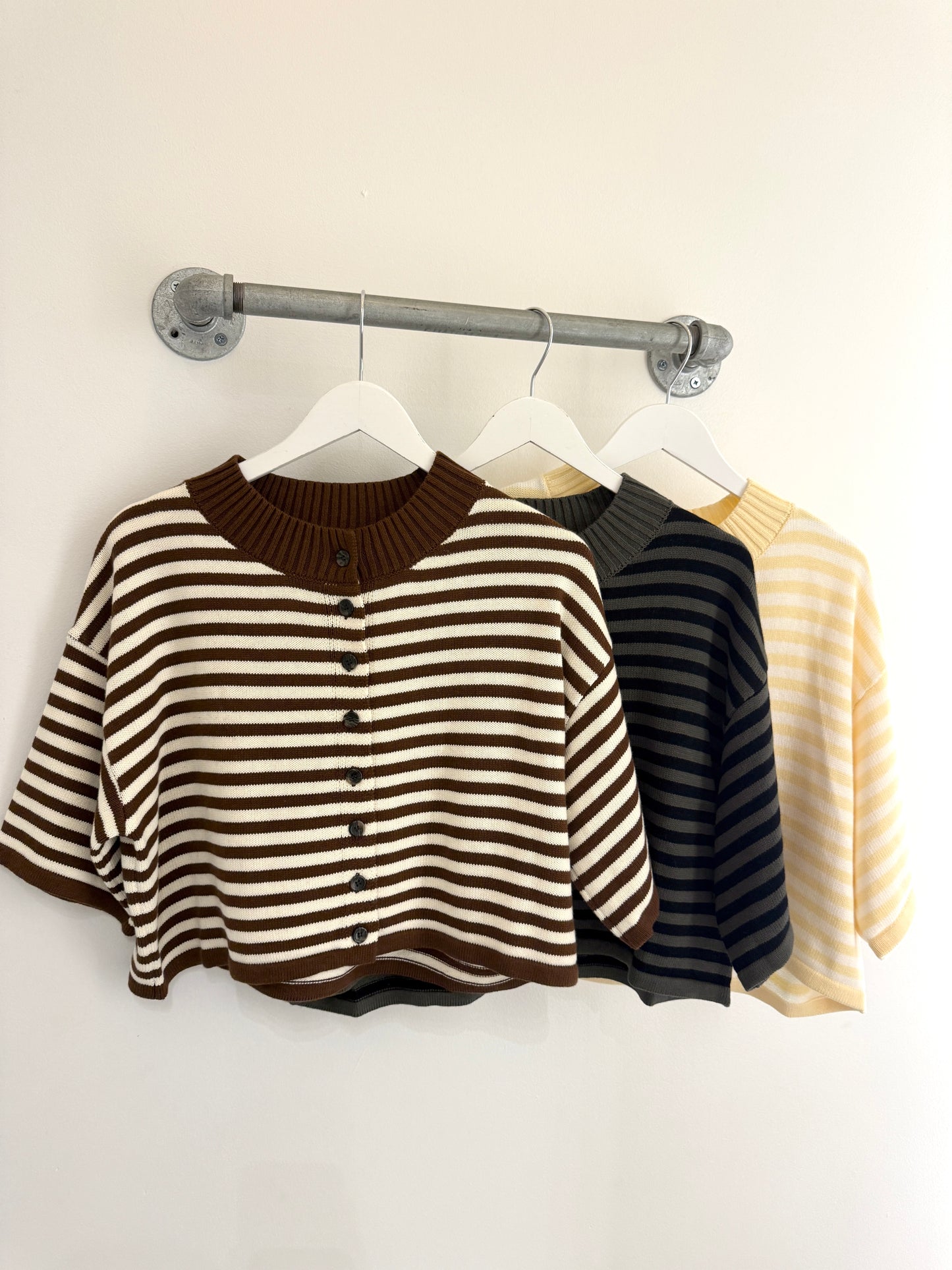 Hour Striped Cardigan