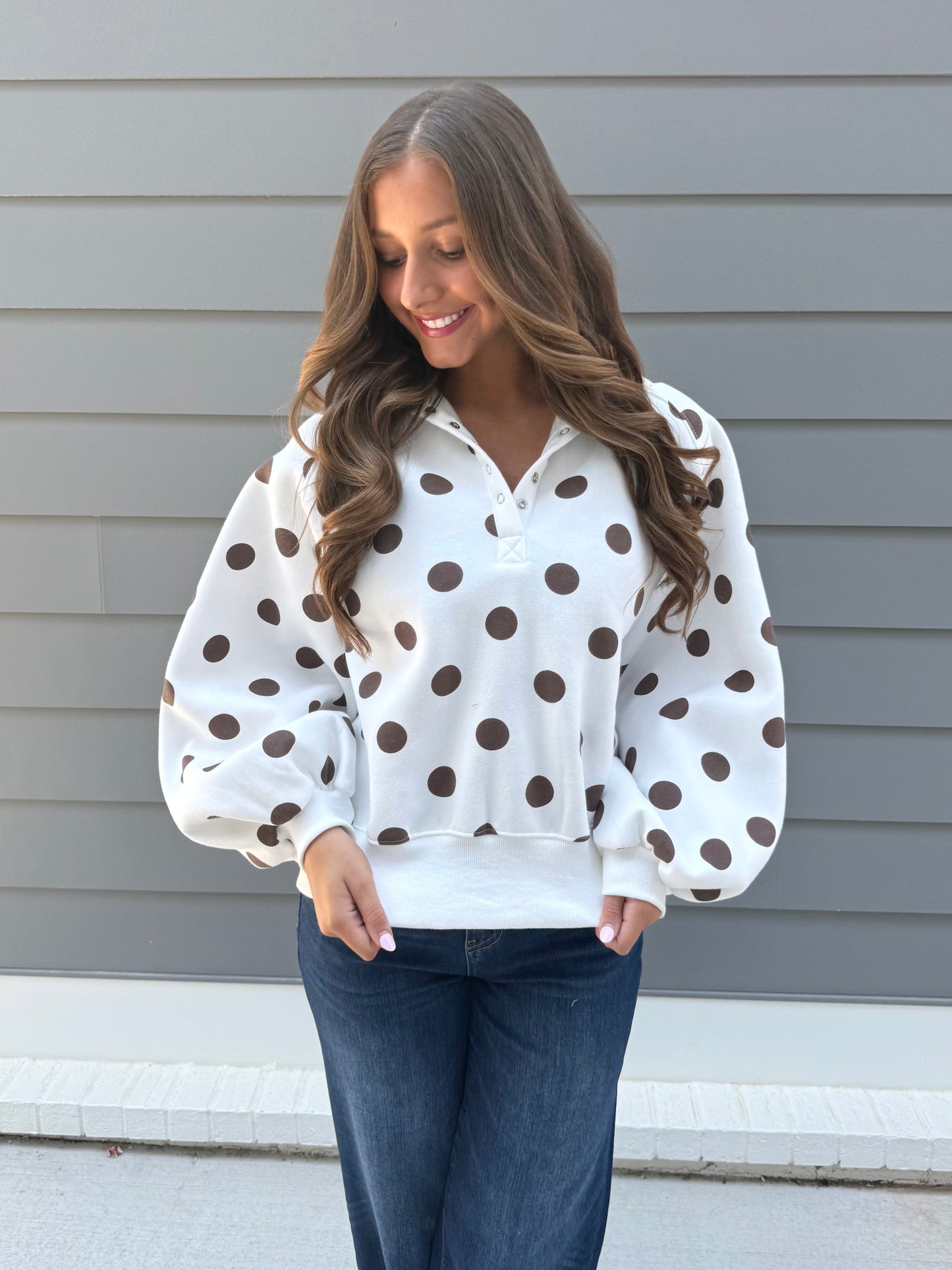 Polka Dot Piper Snap (2 colors)