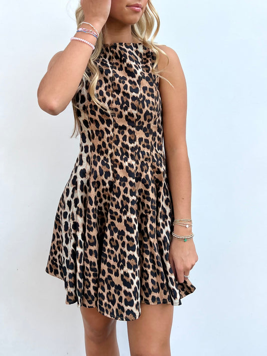 Leopard Swing Dress