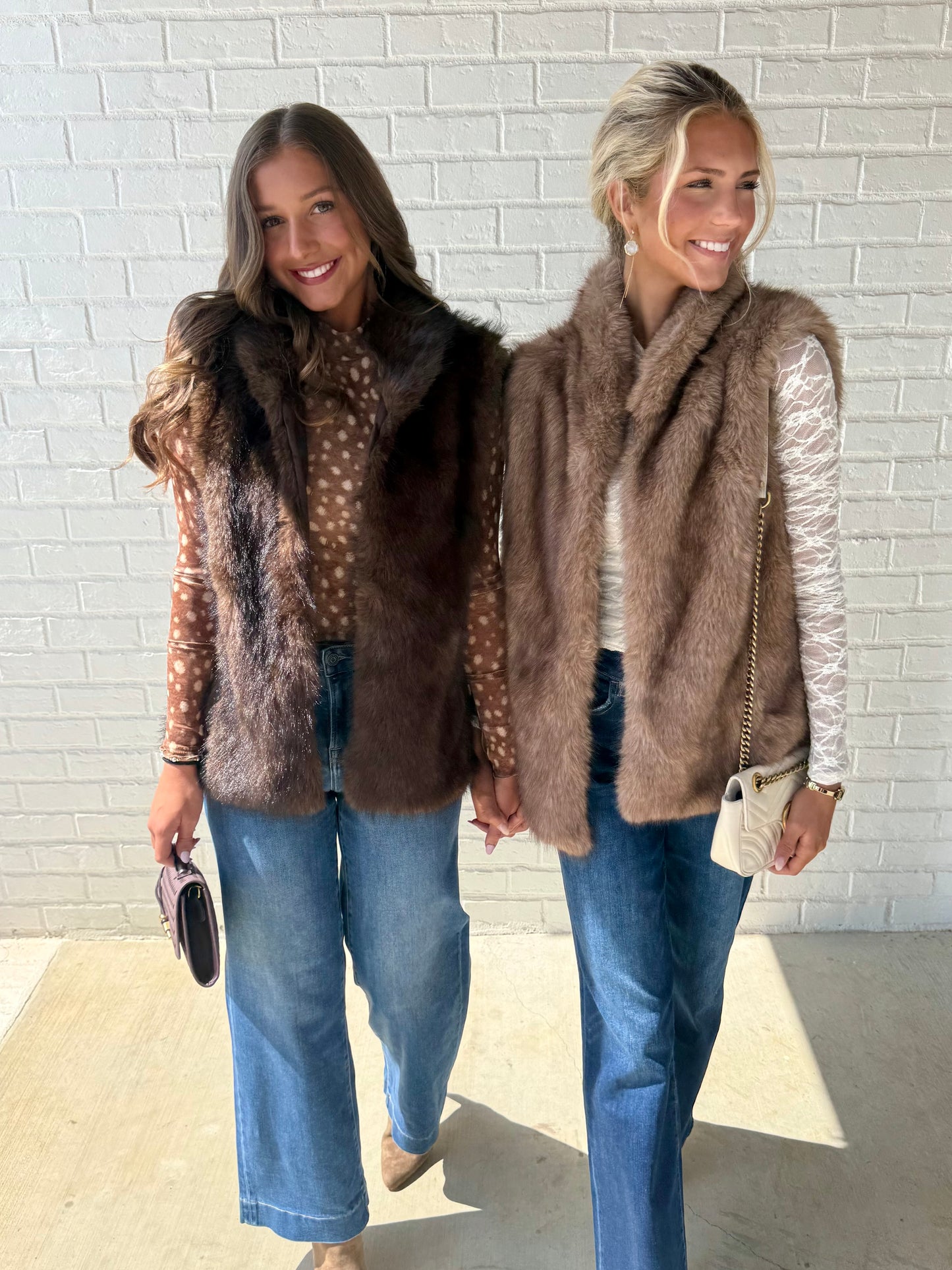 Casual Fur Vest (2 colors)