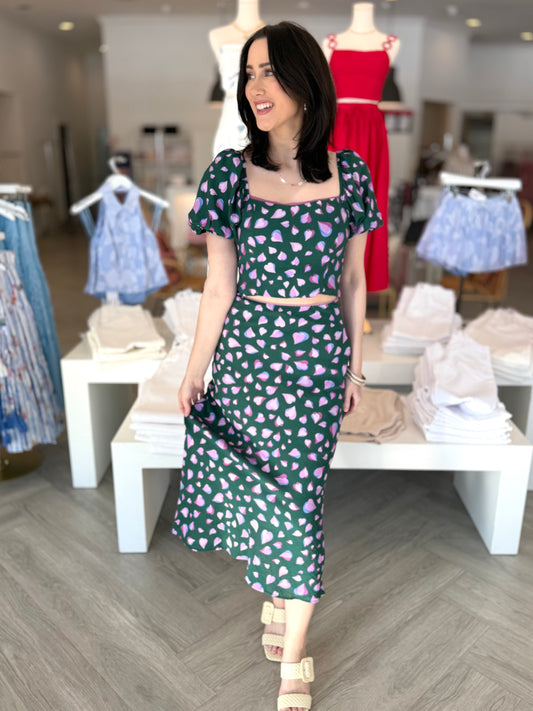 Lush Meadow Heart Skirt