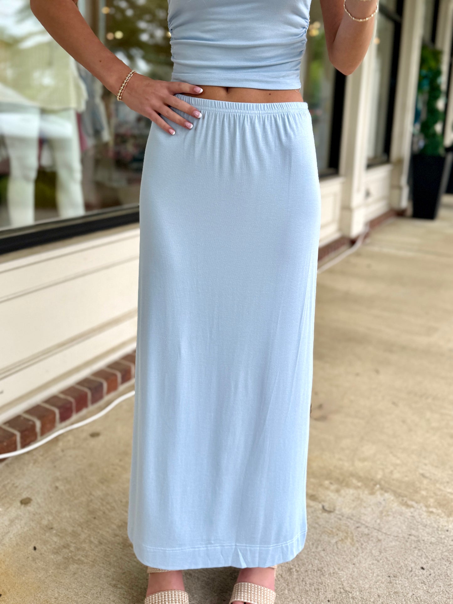 Knit Sky Skirt