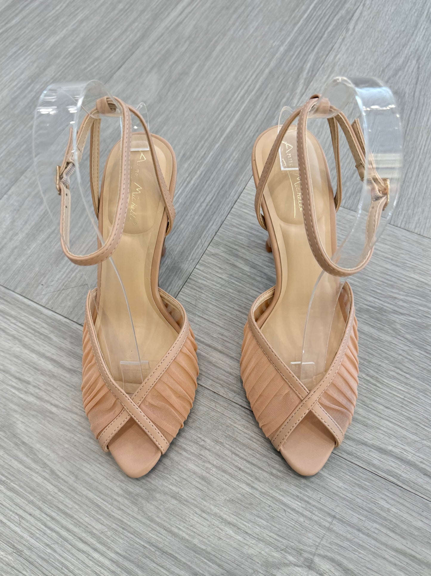Nude Peep Toe Stiletto