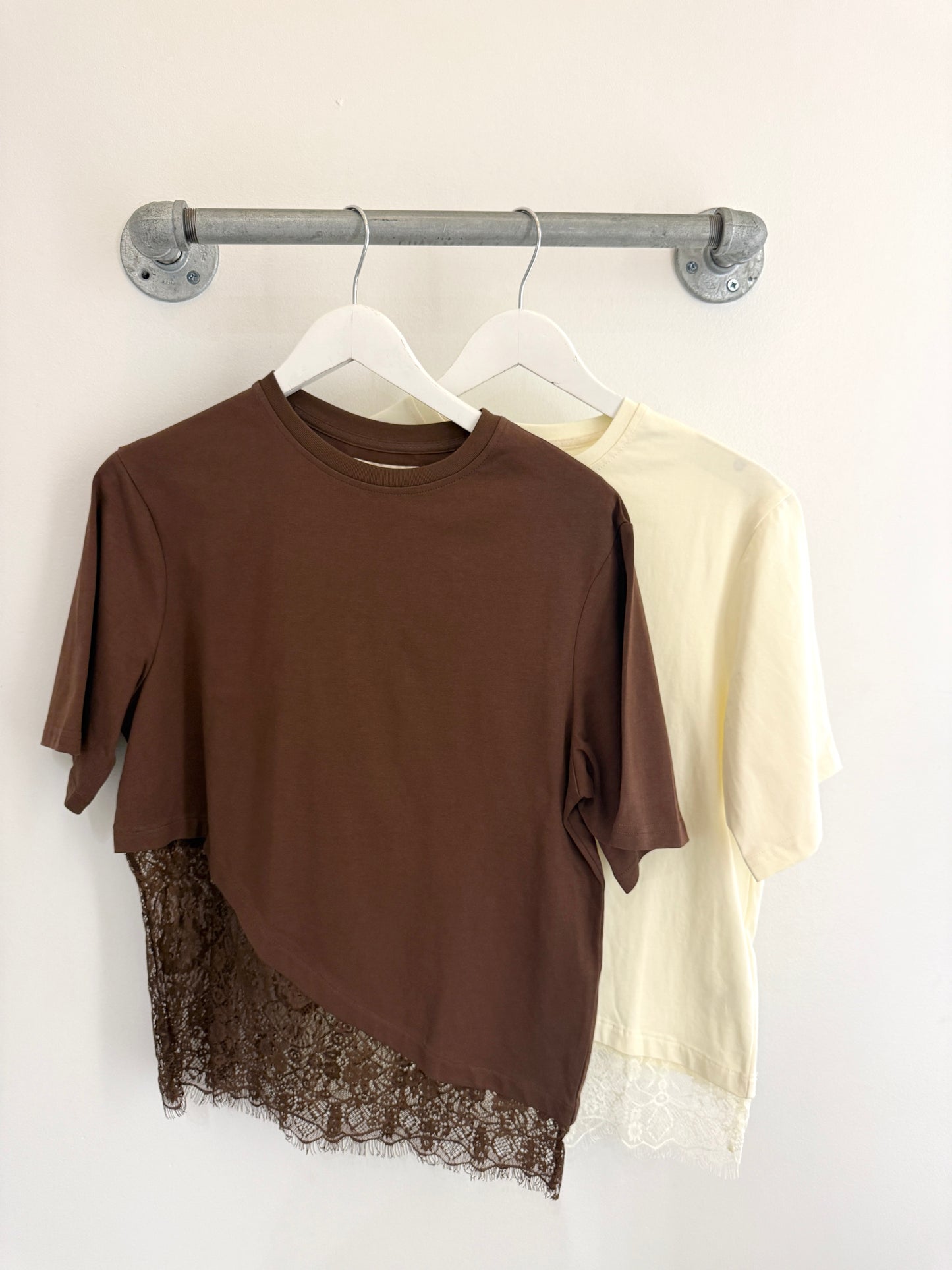 Lace Bottom Tee