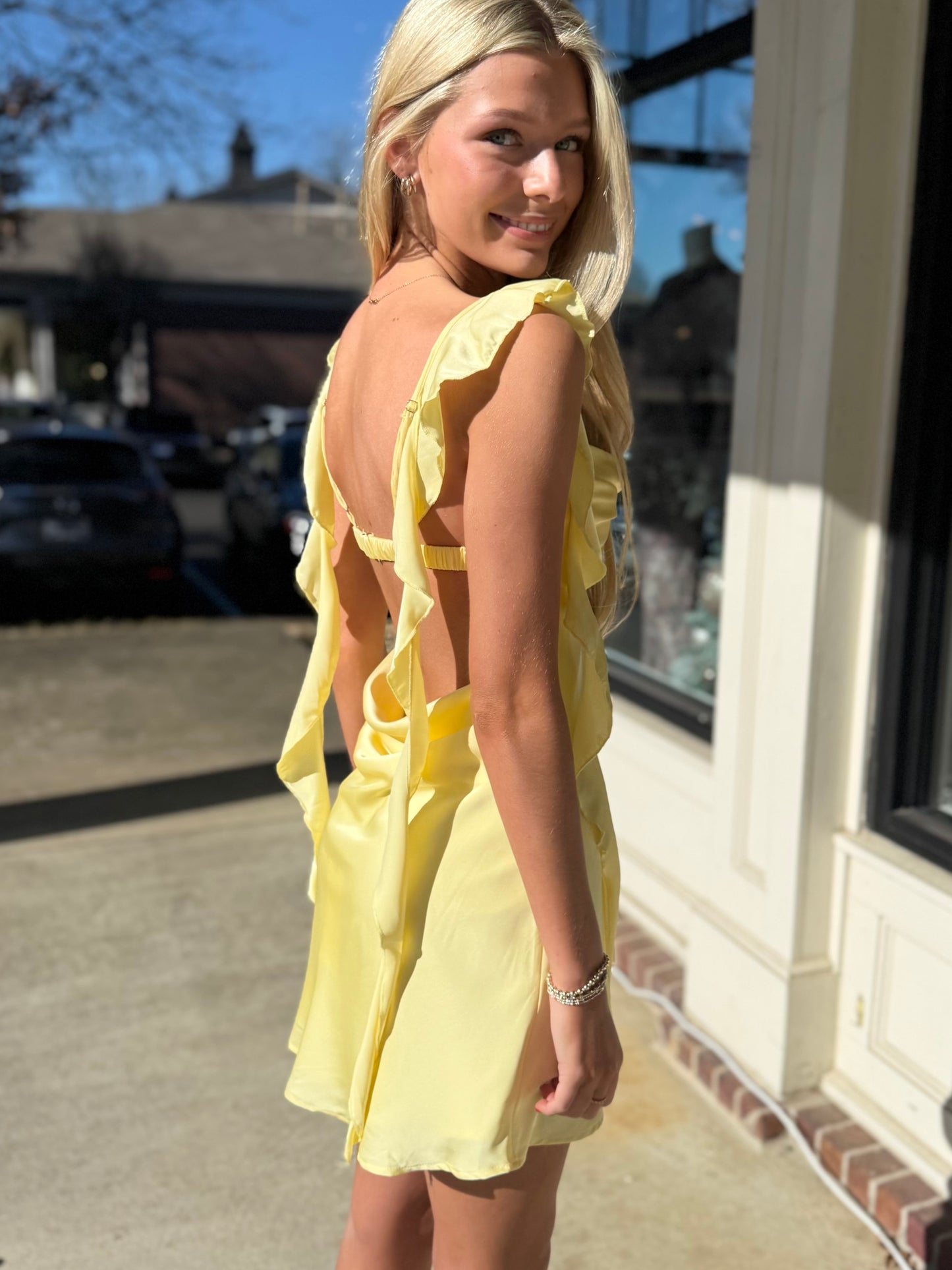 Isadora Yellow Ribbon Mini