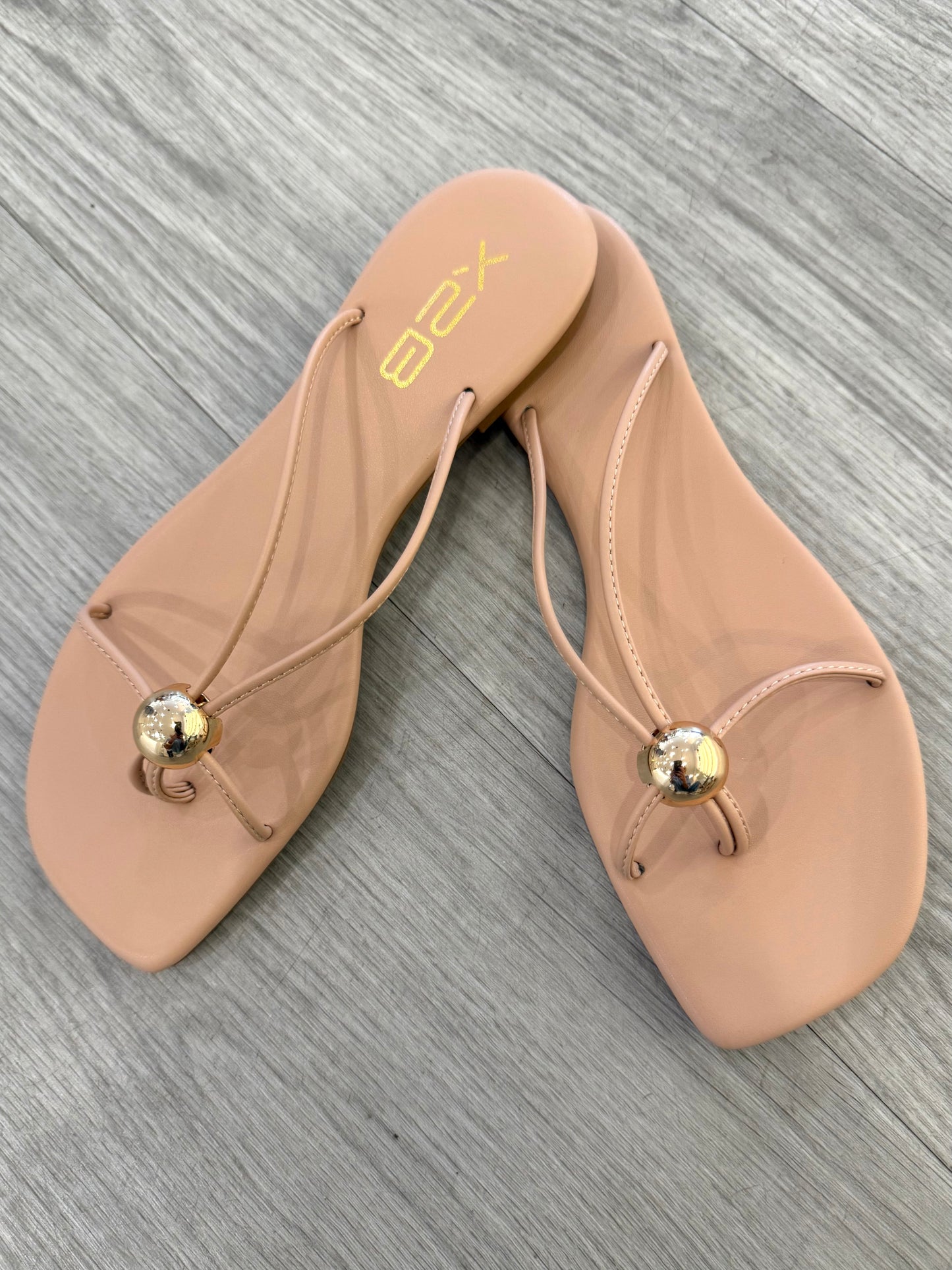 Nude Orb Flip Flop