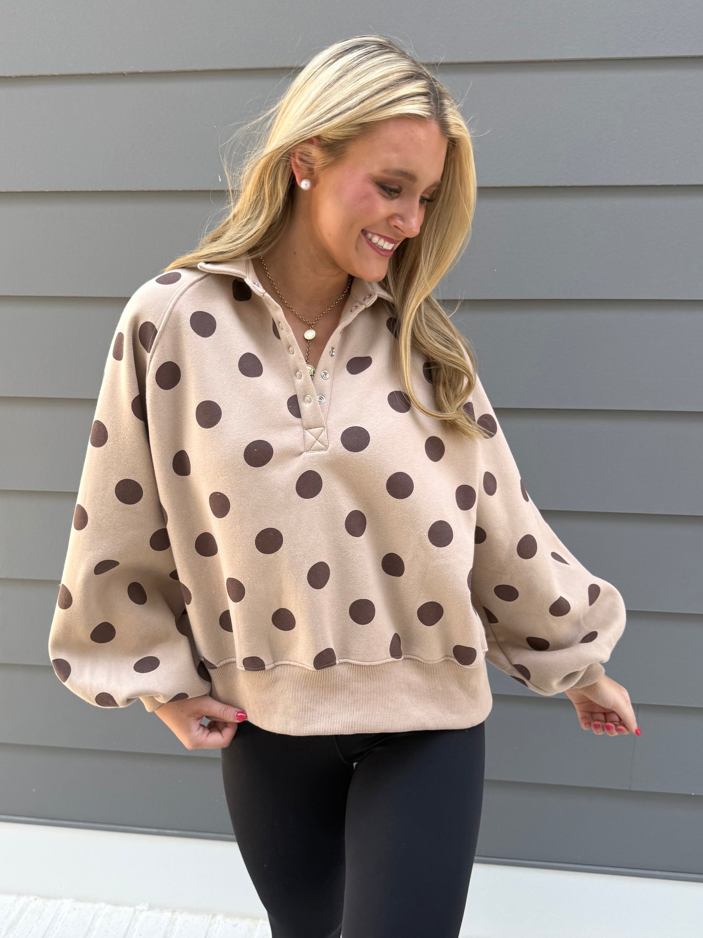 Polka Dot Piper Snap (2 colors)