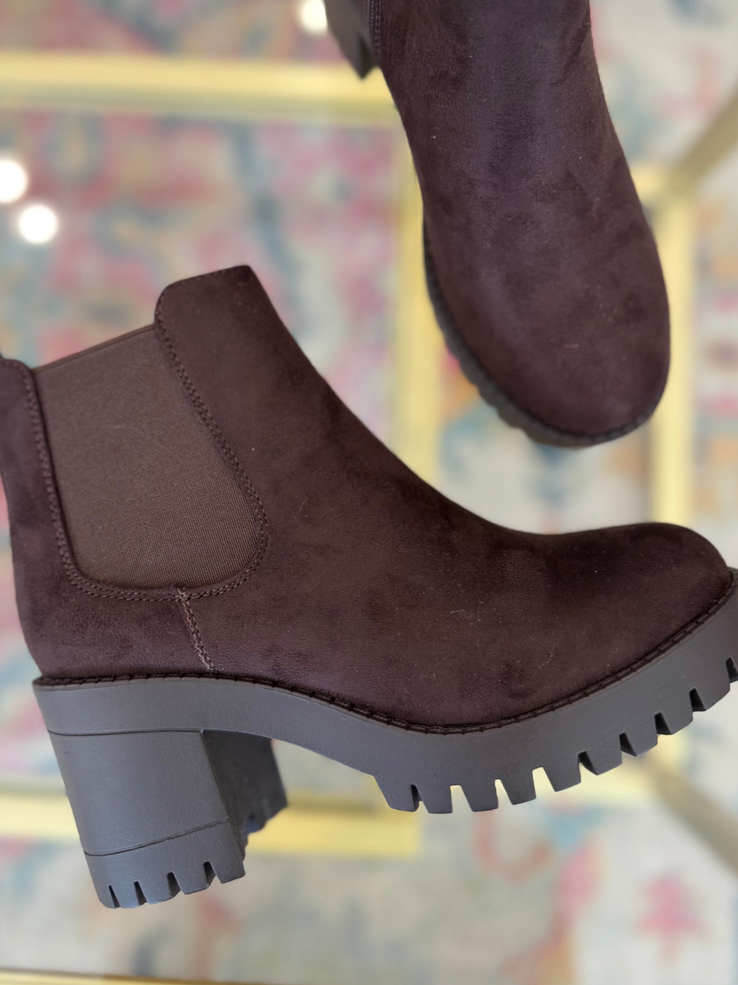 Brown Combat Boot