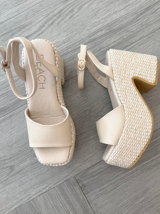 Arden Ivory Sandal
