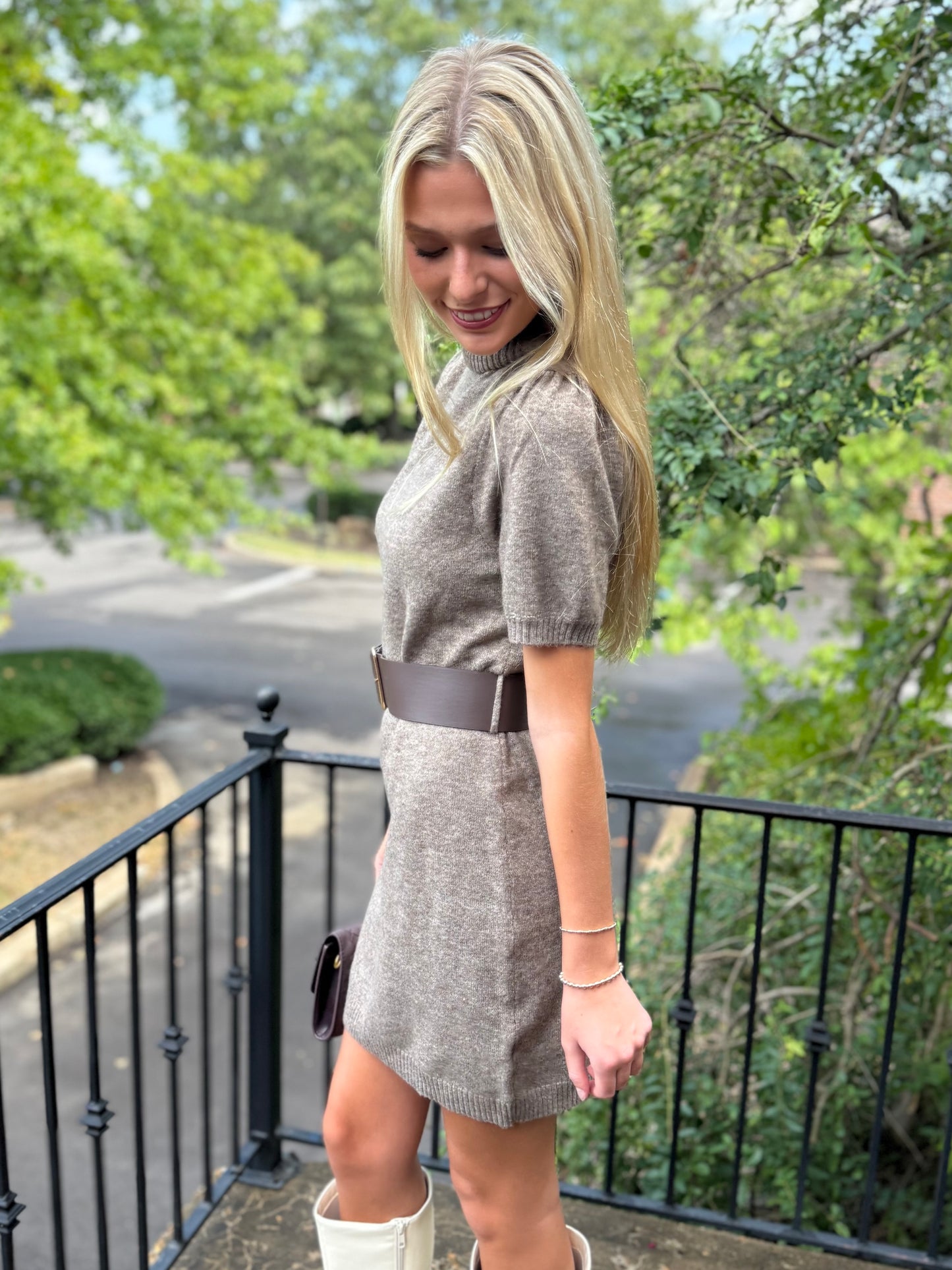 CoCoa Powder Knit Dress