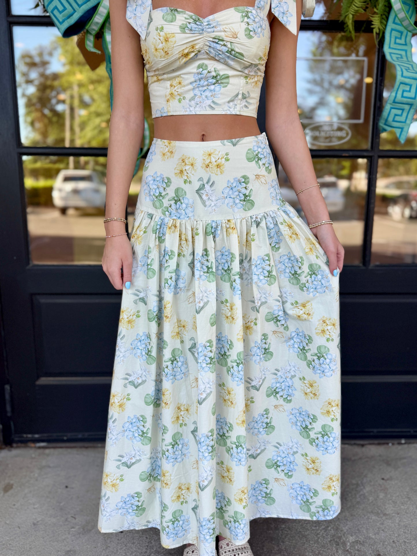 Yellow Garden Skirt
