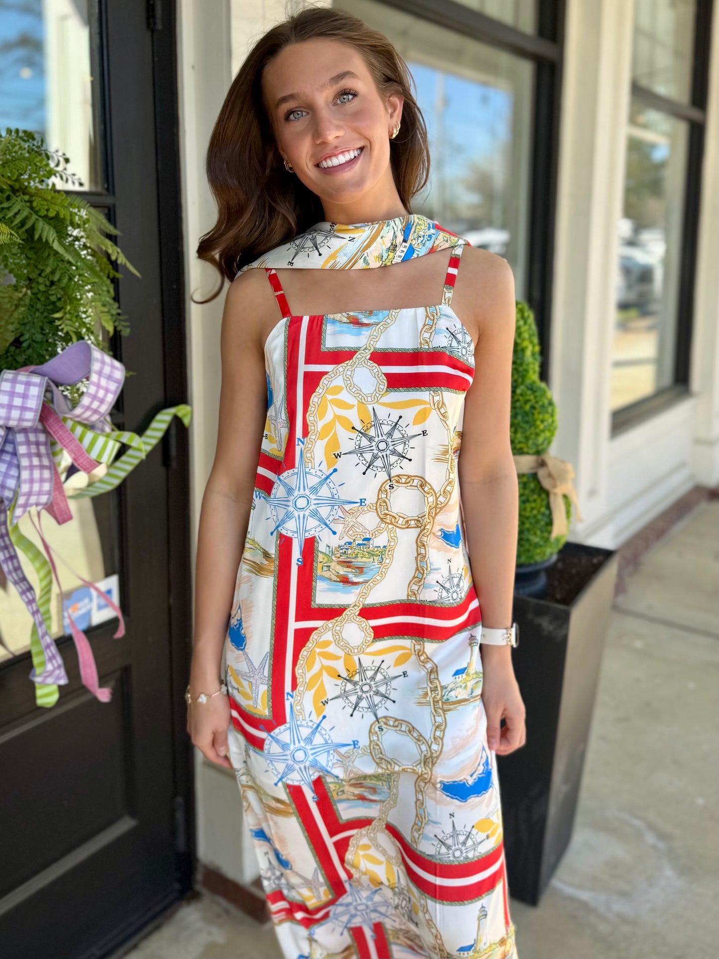 Atlantic Breeze Scarf Midi