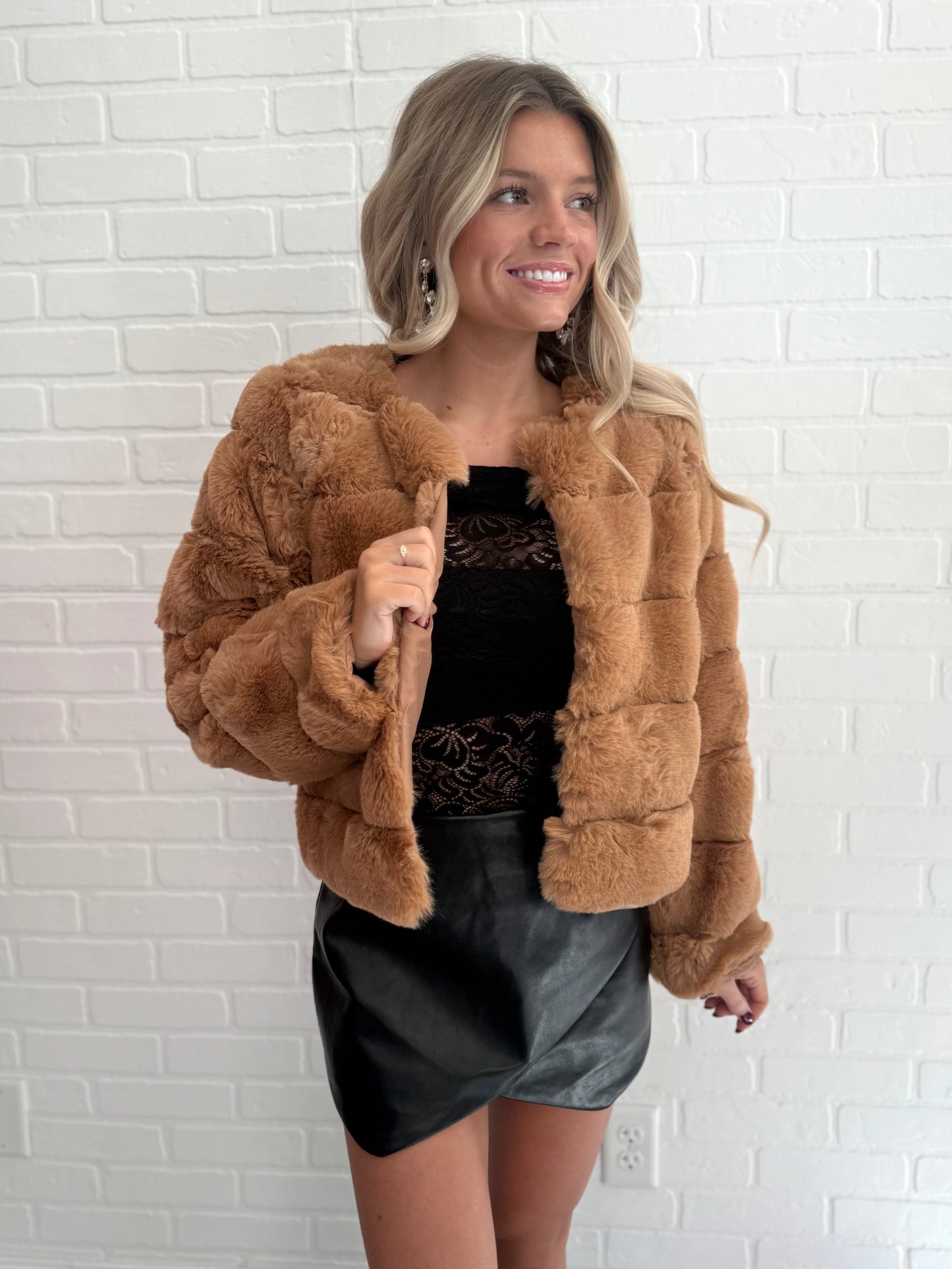 Camel Fur Jacket