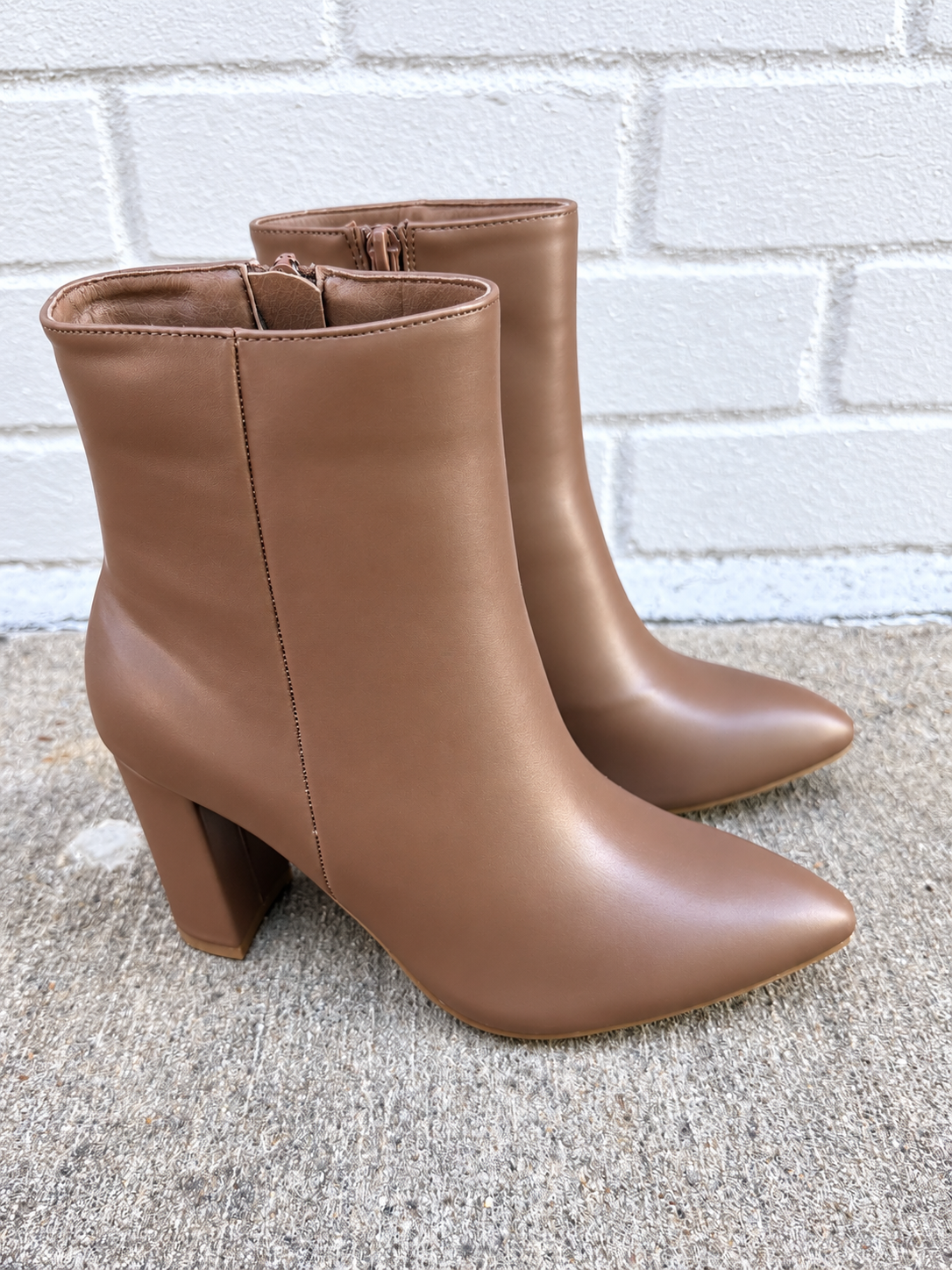 Monroe Leather Bootie (2 colors)