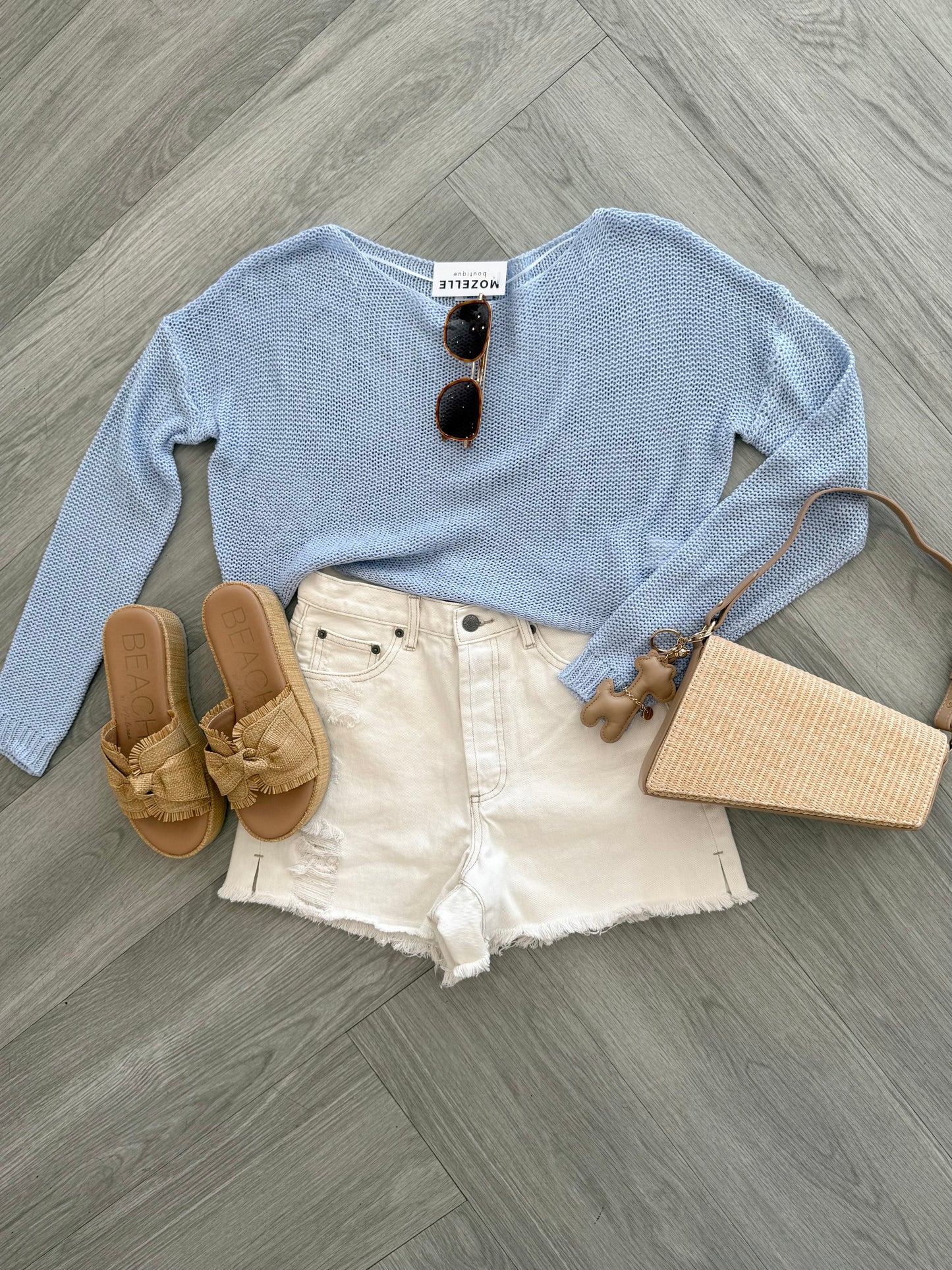 See-Through Net Sweater (2 colors)