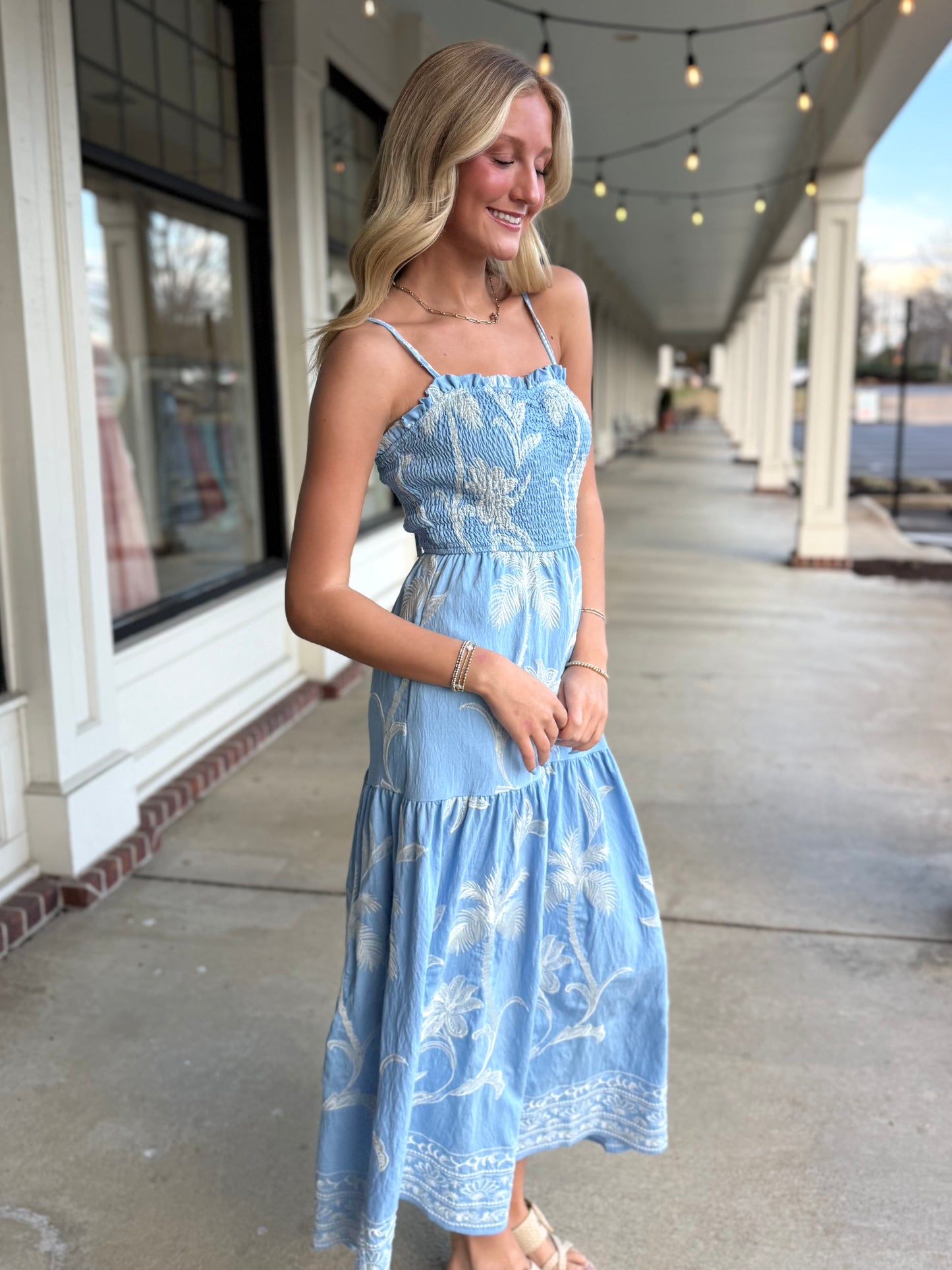 Cornflower Maxi Dress
