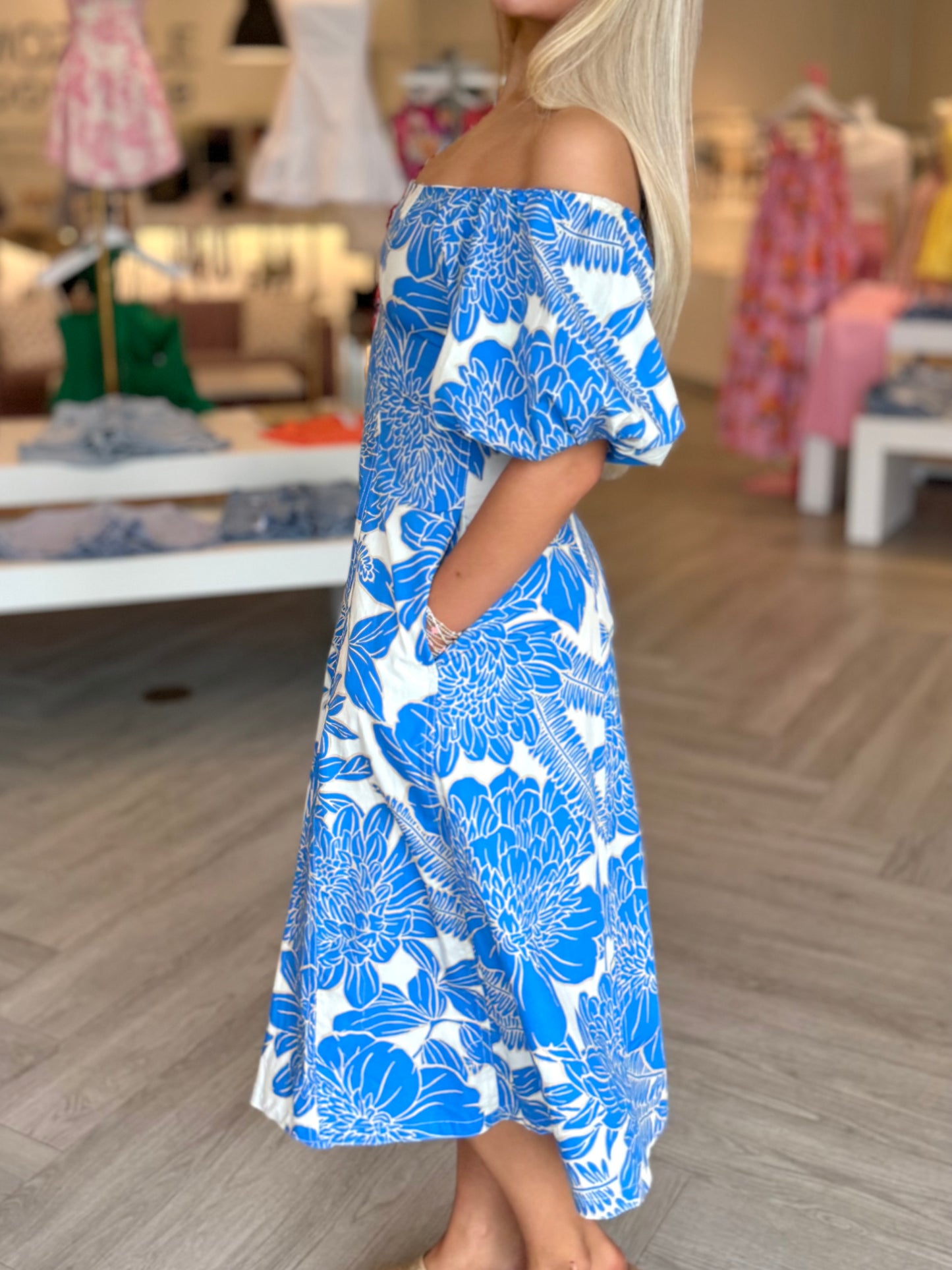 Cabo Blue O/S Dress
