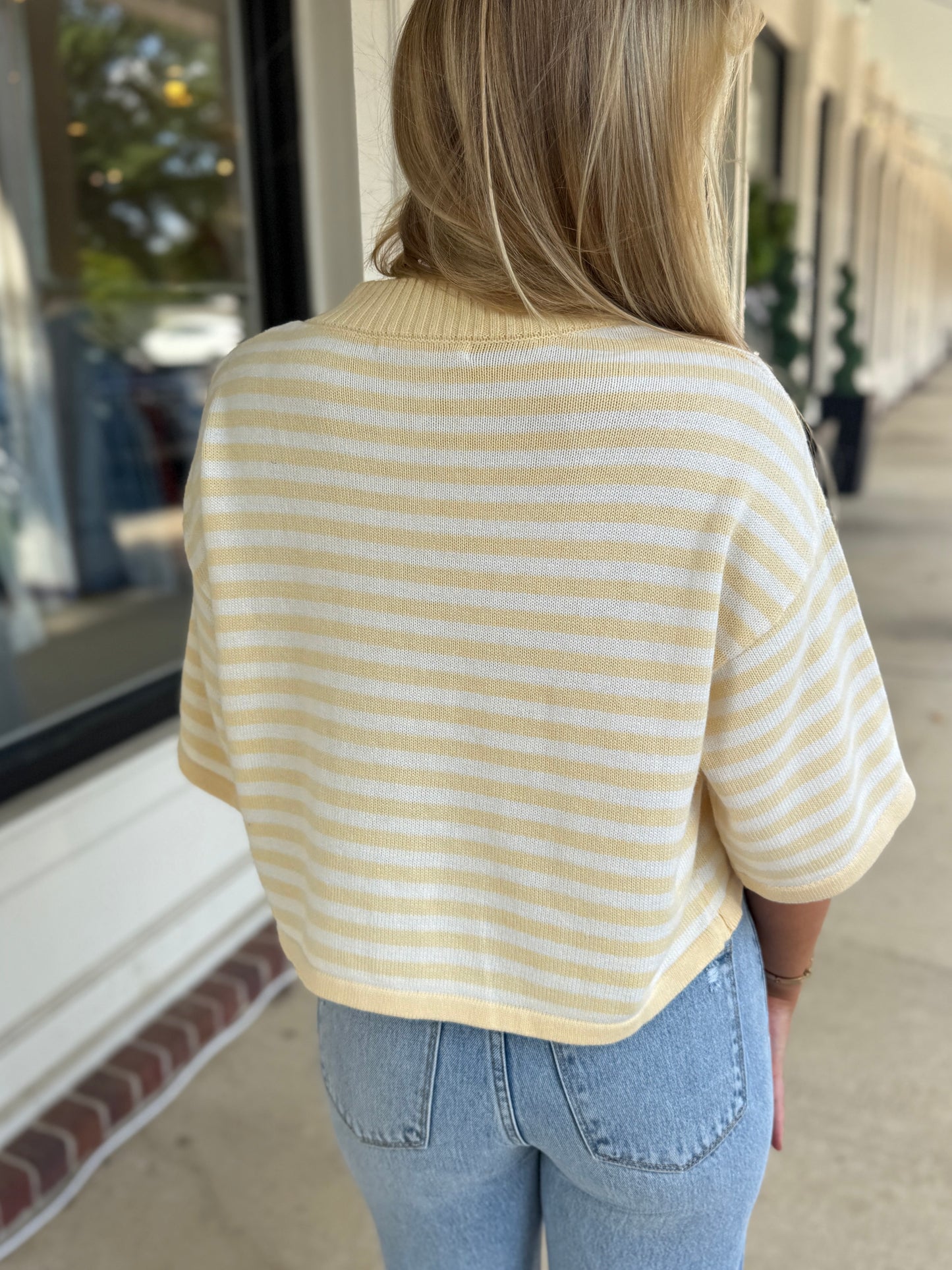 Hour Striped Cardigan