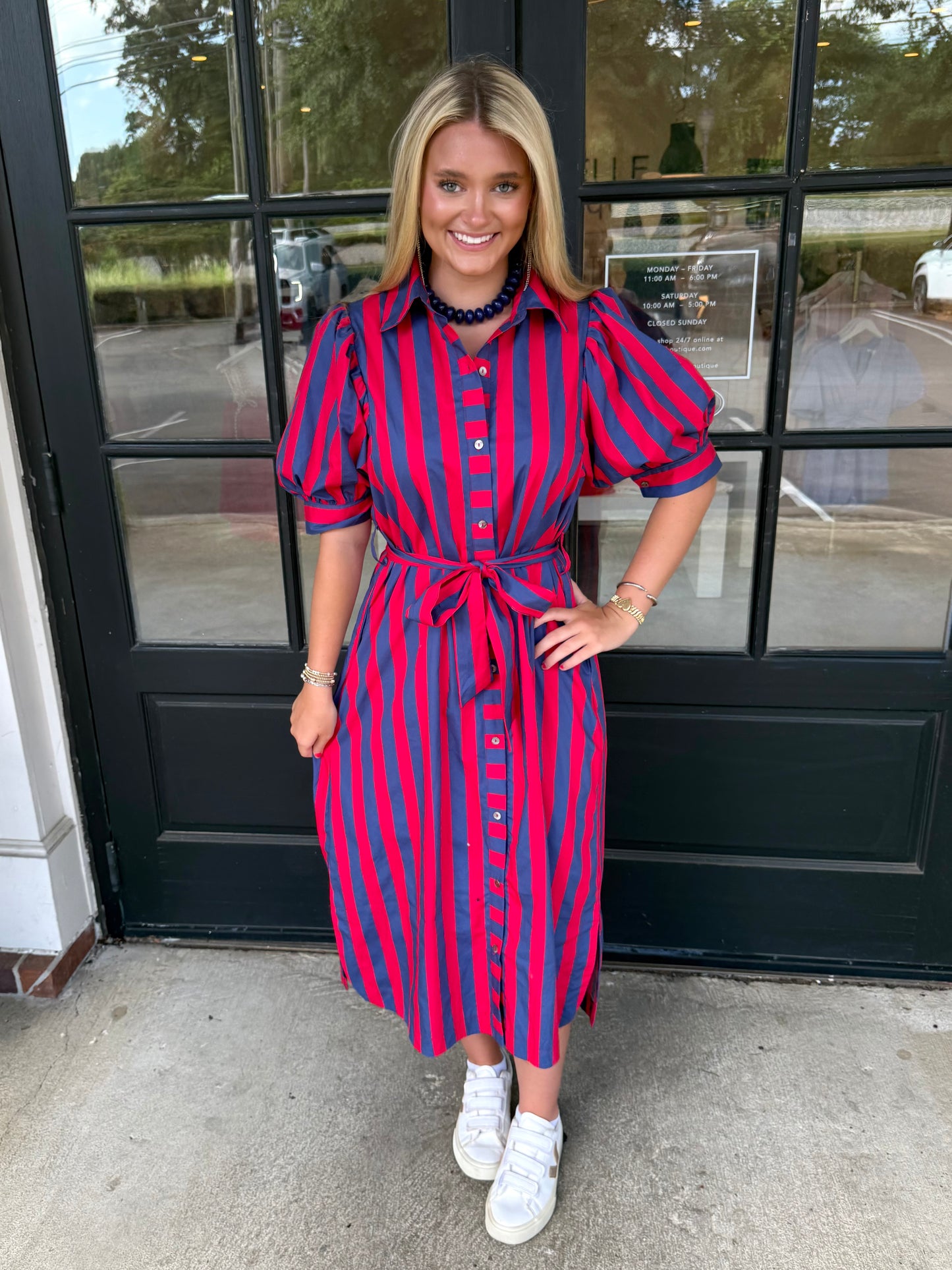 Ole Miss Stripe Maxi