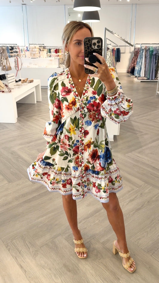 Botanical Blossom L/S Dress