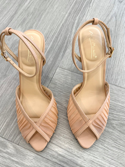 Nude Peep Toe Stiletto