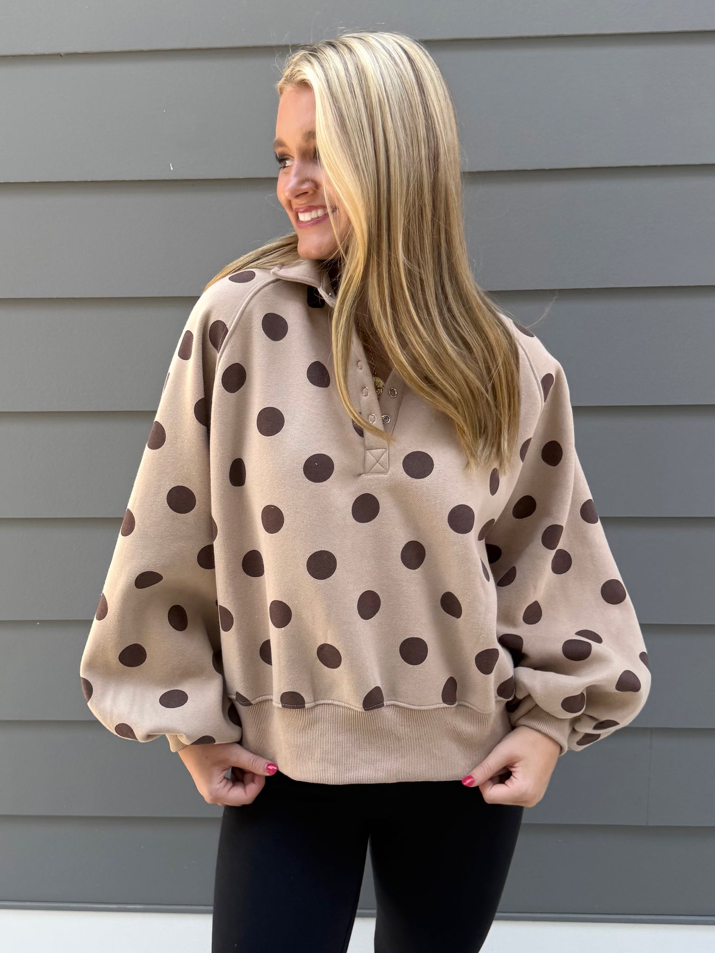 Polka Dot Piper Snap (2 colors)