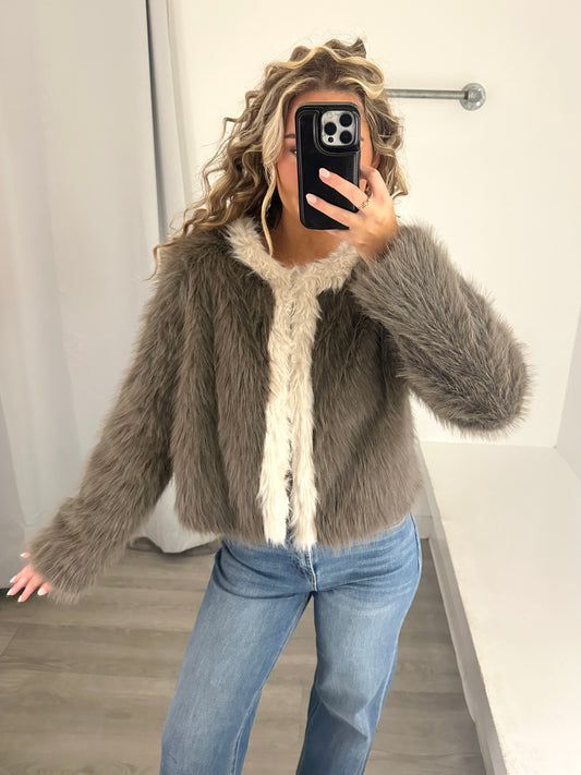 Brown Fur Jacket