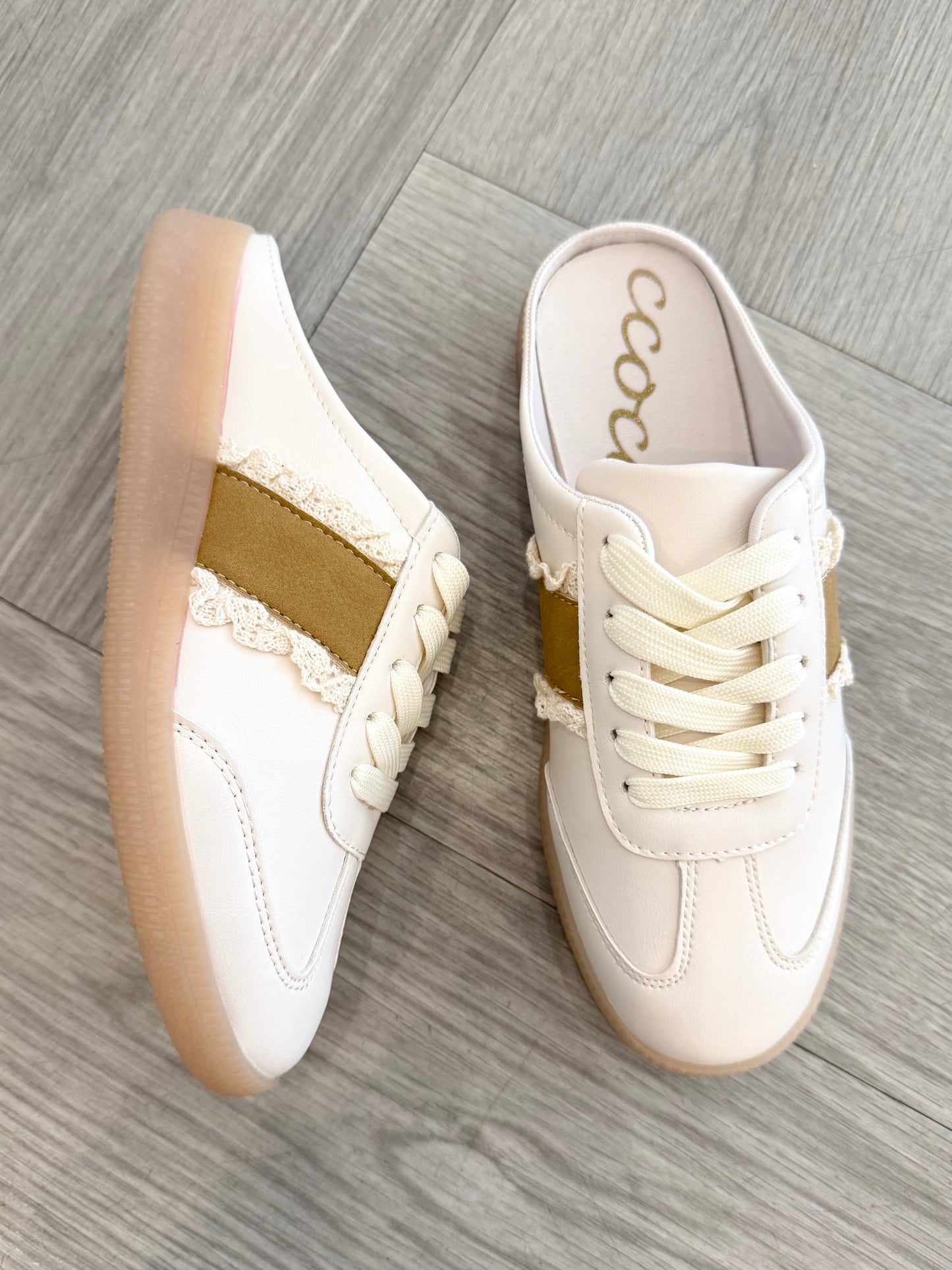 Camel Slip- on Sneaker