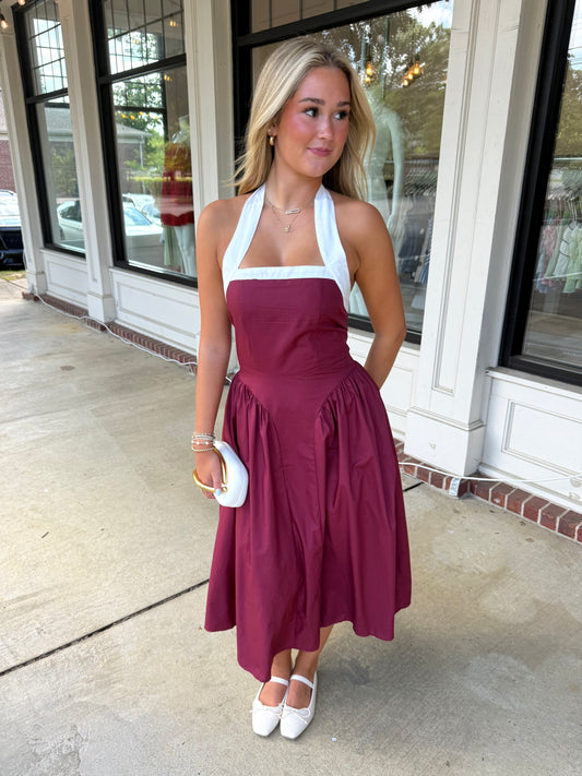Trim Halter Midi (3 colors)