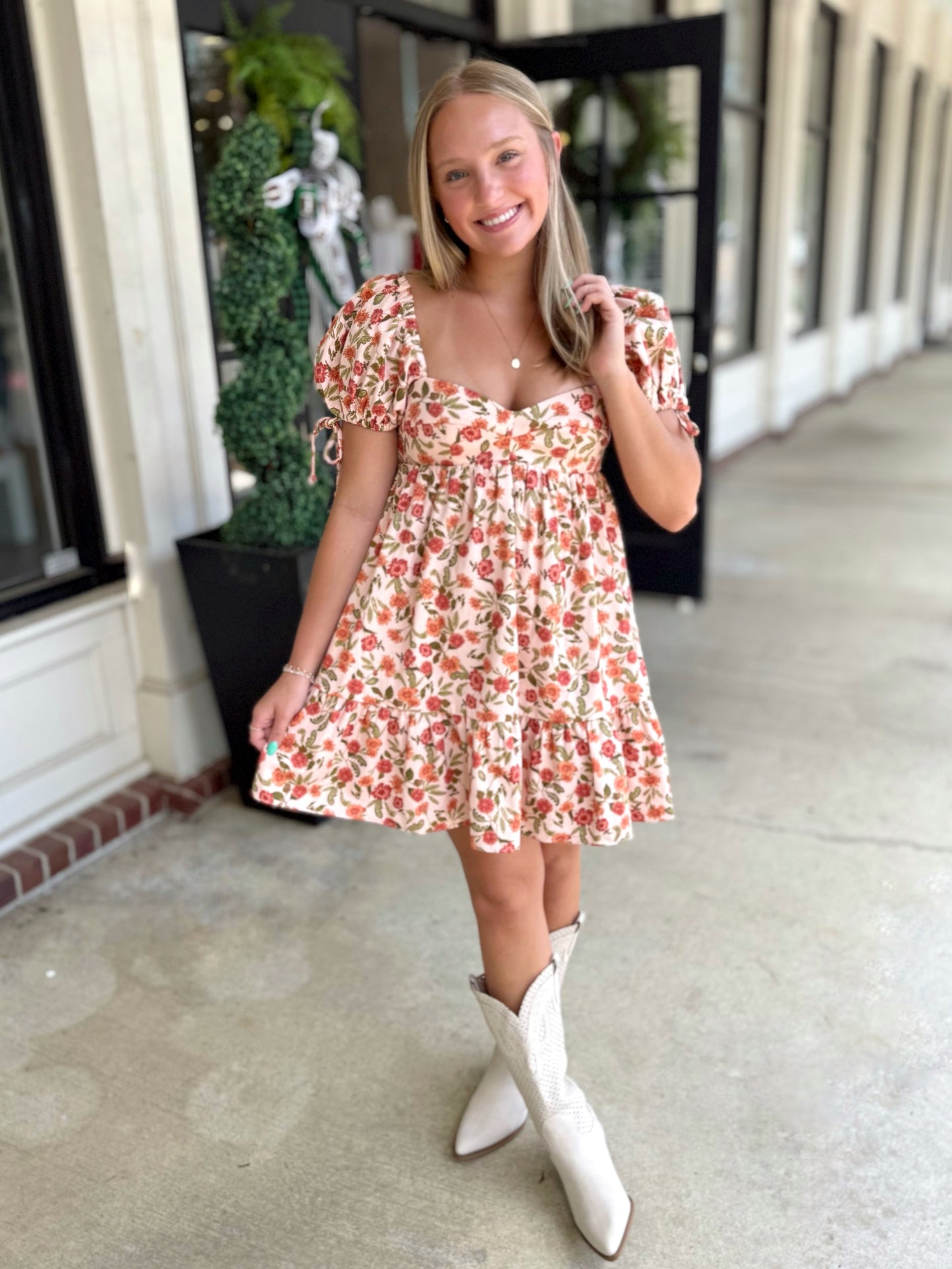 Autumn Garden Lets Be Friends Dress