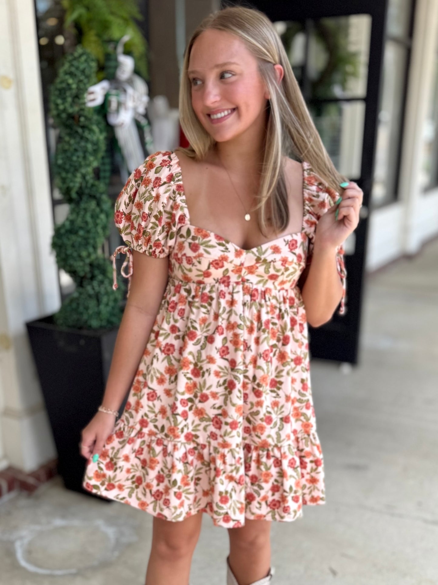 Autumn Garden Lets Be Friends Dress