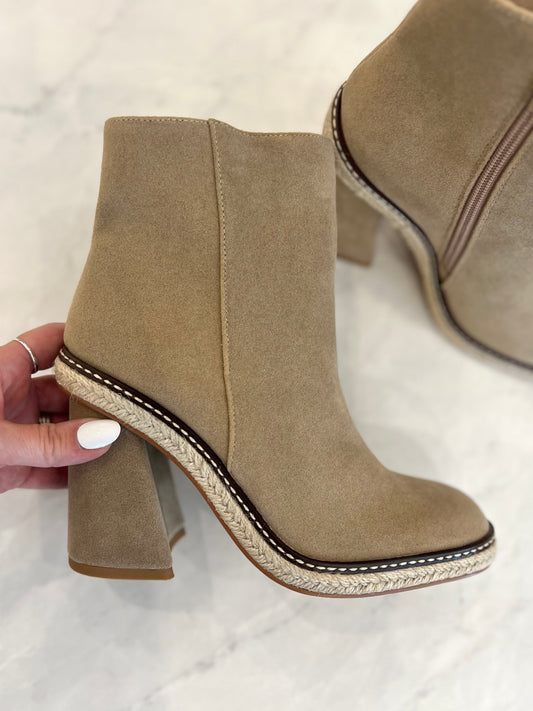 Shelby Apricot Bootie