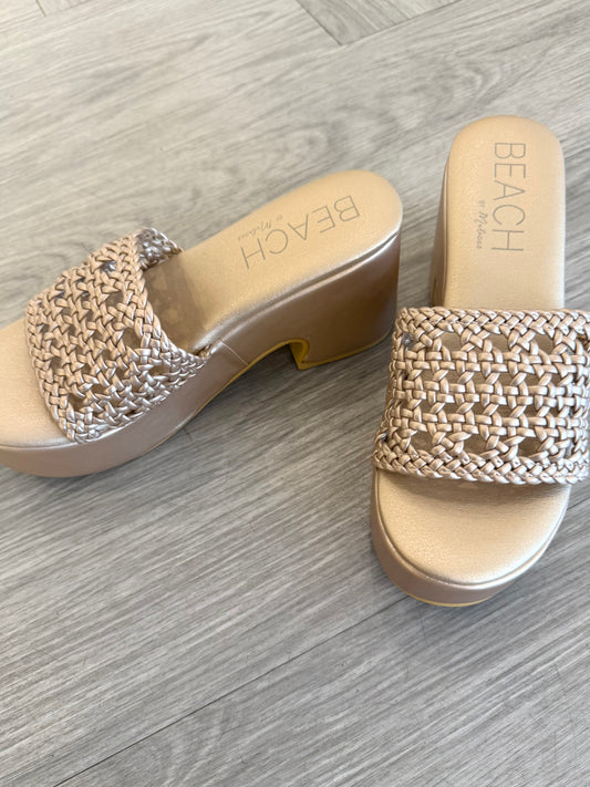 Cove Gold Sandal