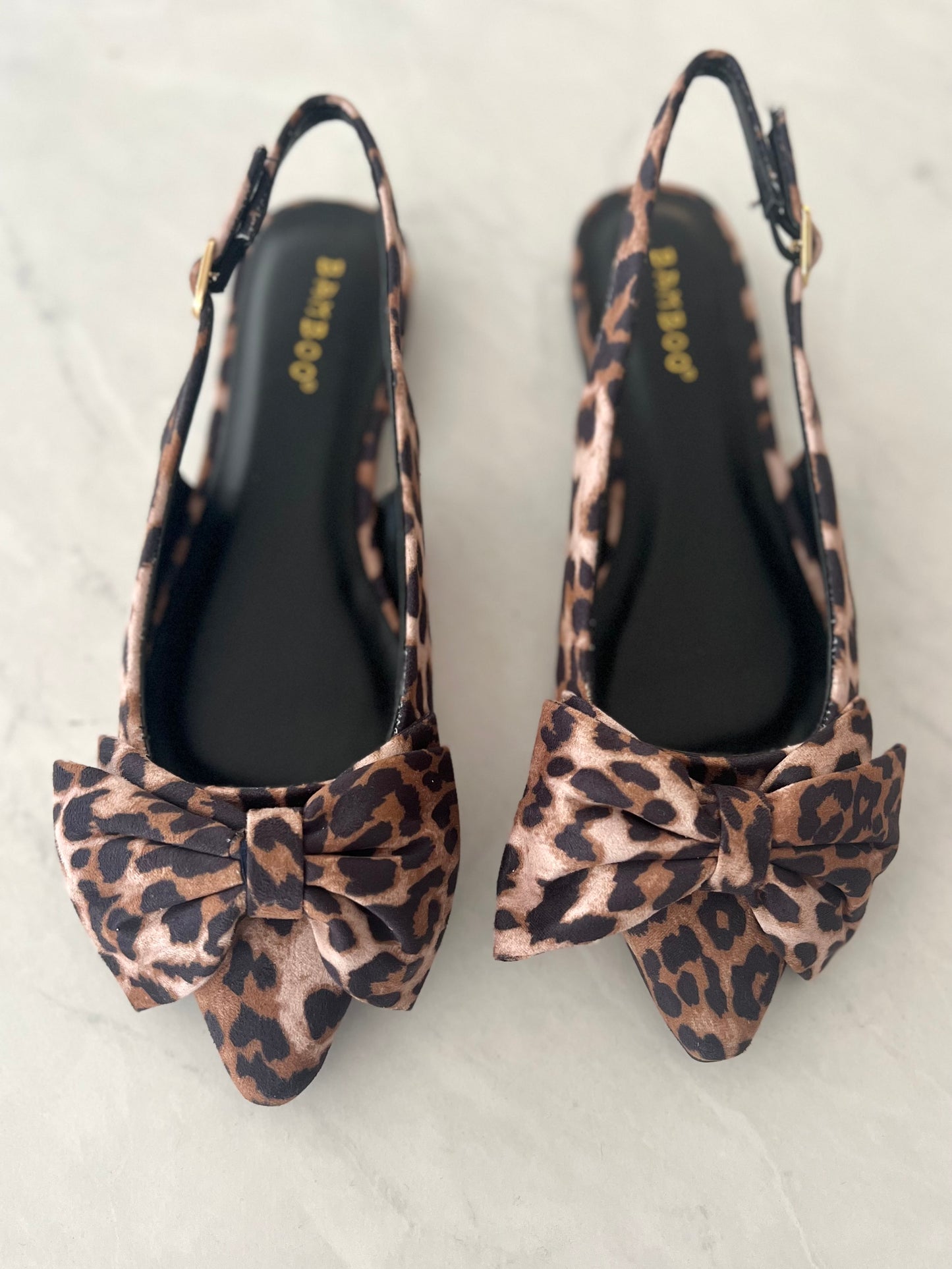 Leopard Print Flats